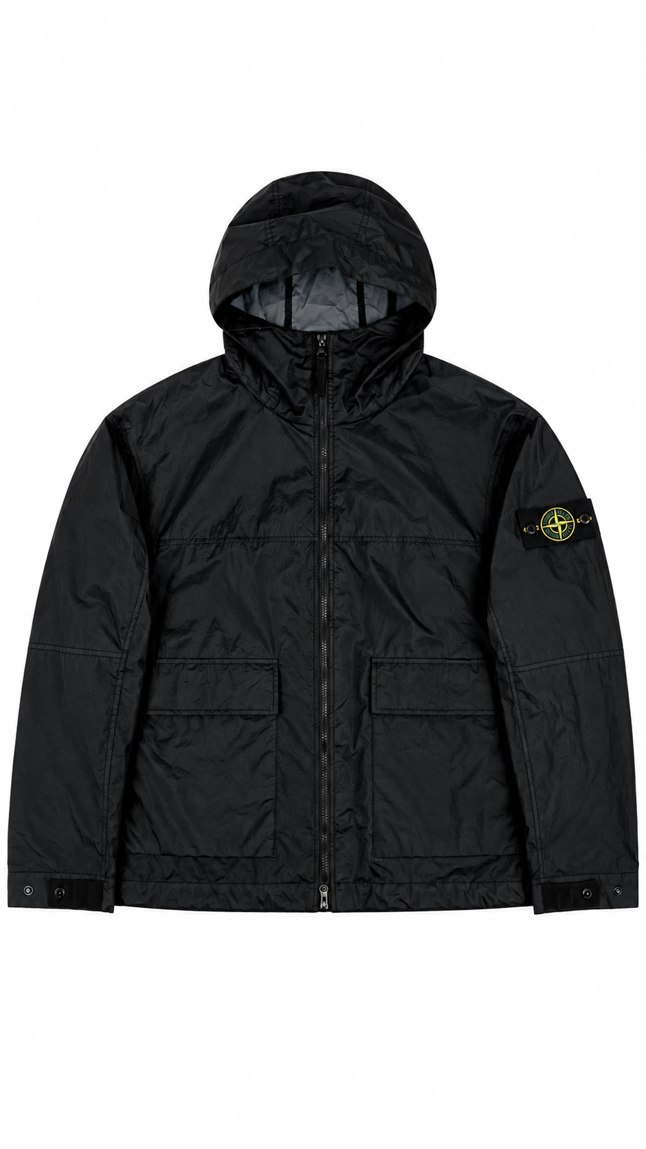 Veste à Capuche Stone Island Membrana 3L TC noir taille L, neuve — vue 1