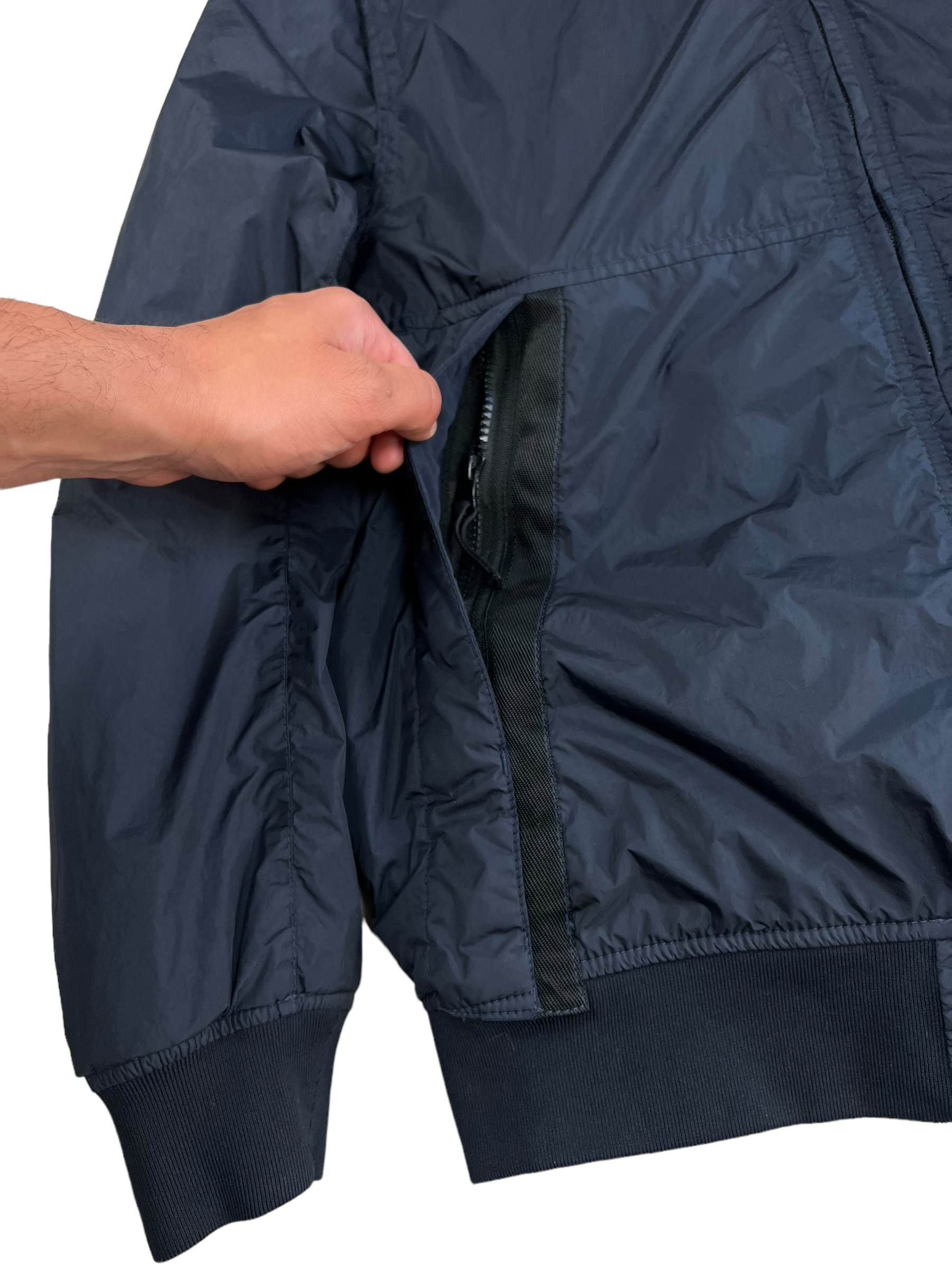 Veste Stone Island bleu marine taille L - Vue 6