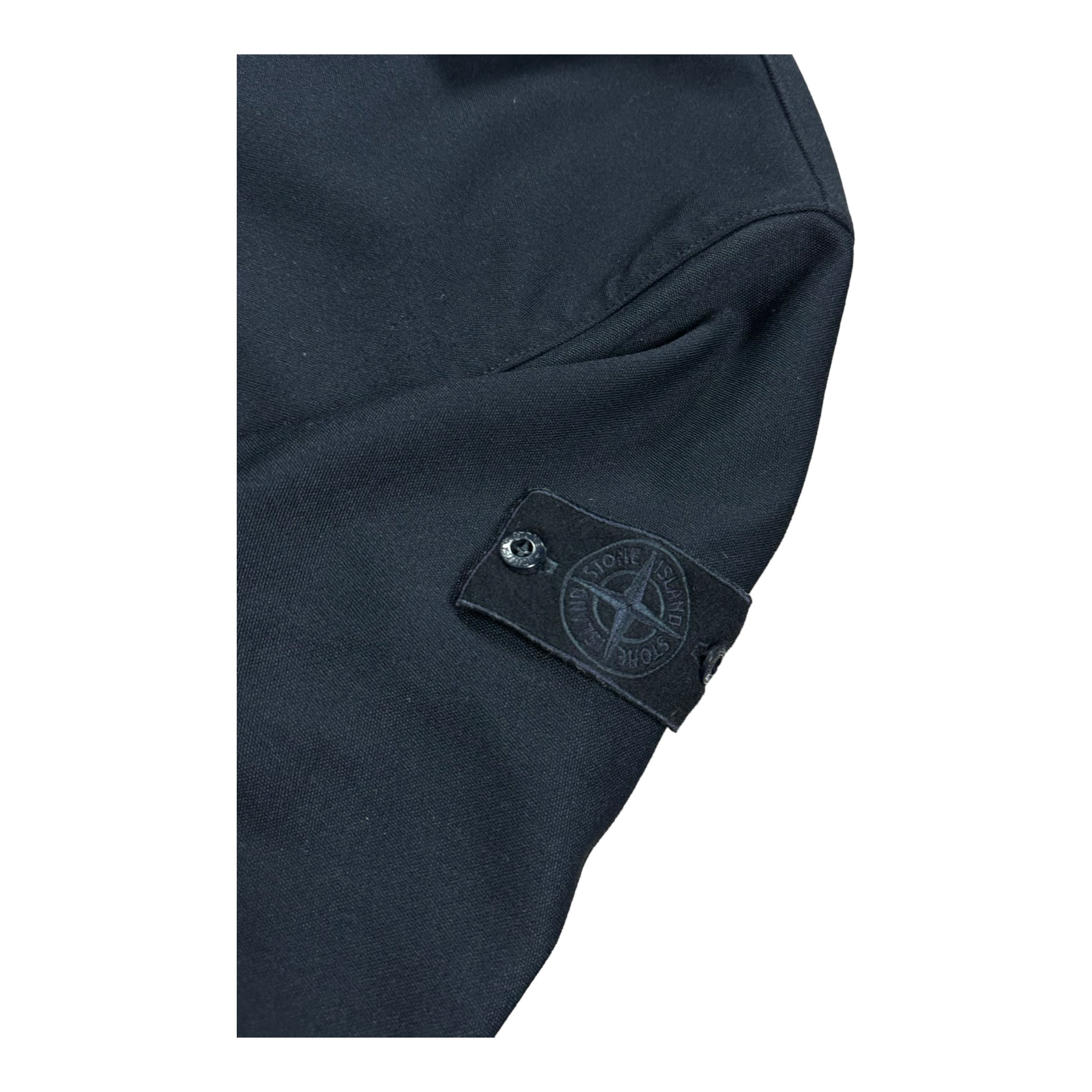 VESTE STONE ISLAND COTTON NYLON MOLESKIN-TC GHOST PIECE - NB08