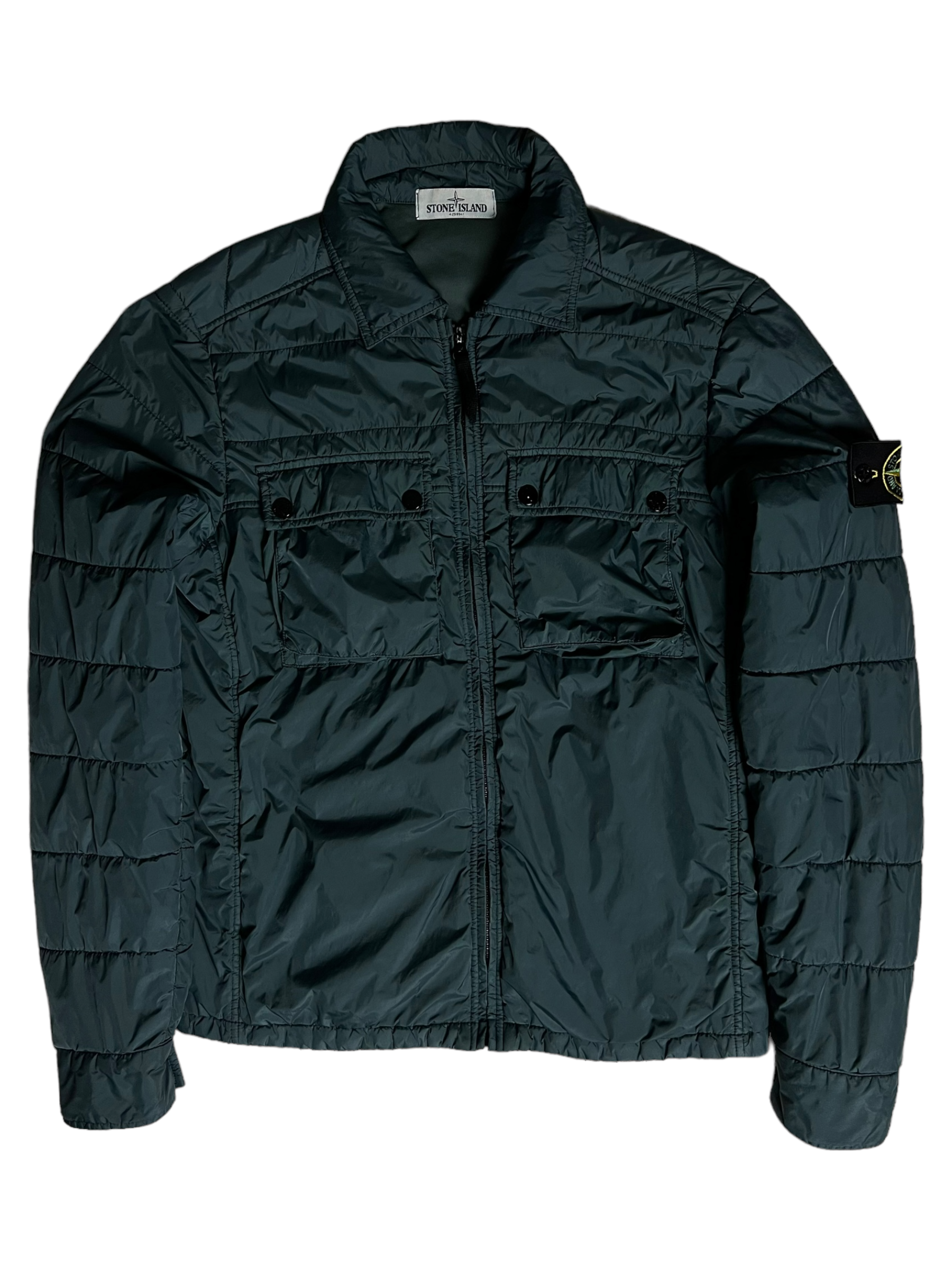 Veste Stone Island bleu taille S - Vue de face