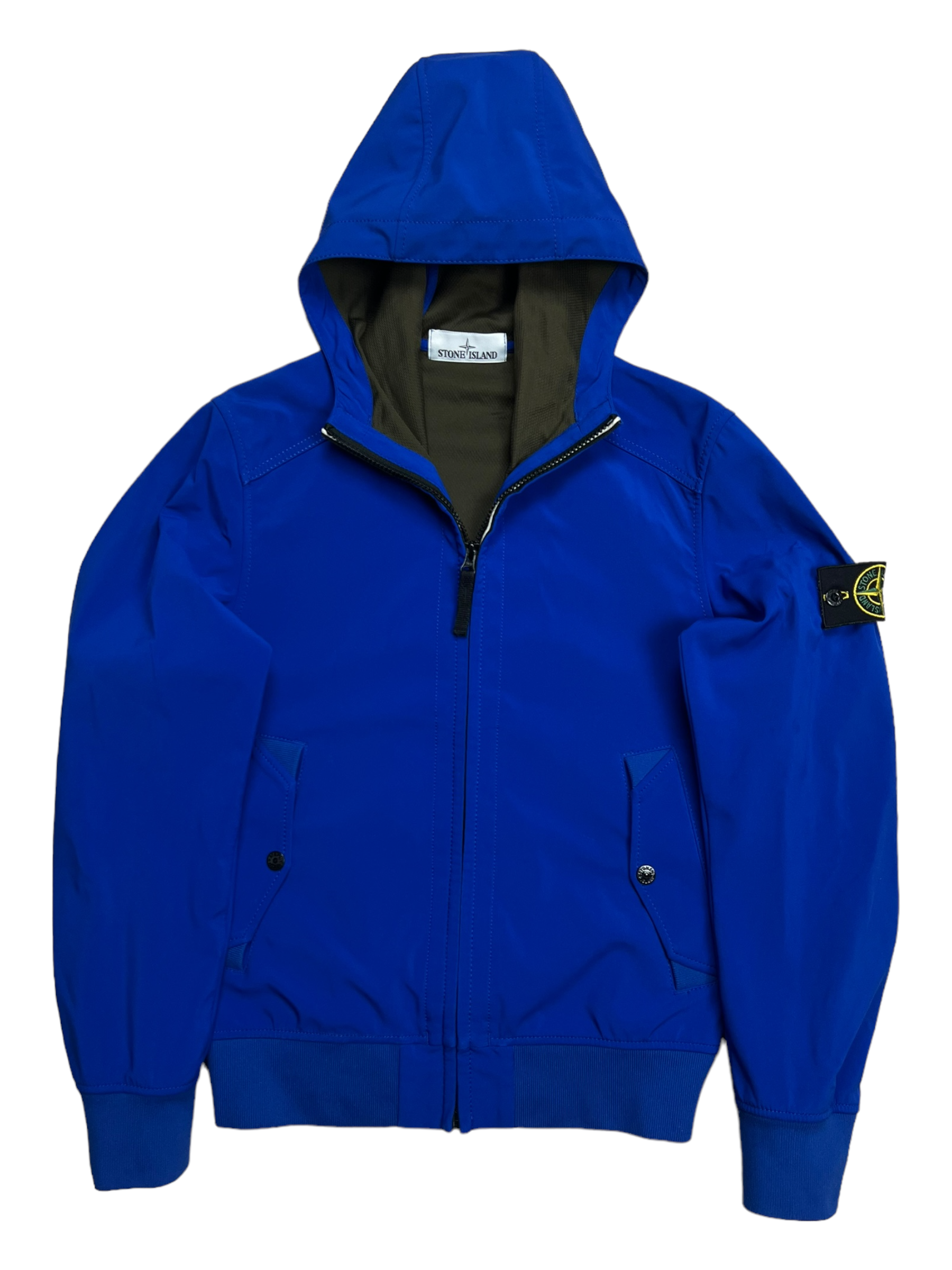 Veste Stone Island bleu taille S - Vue de face