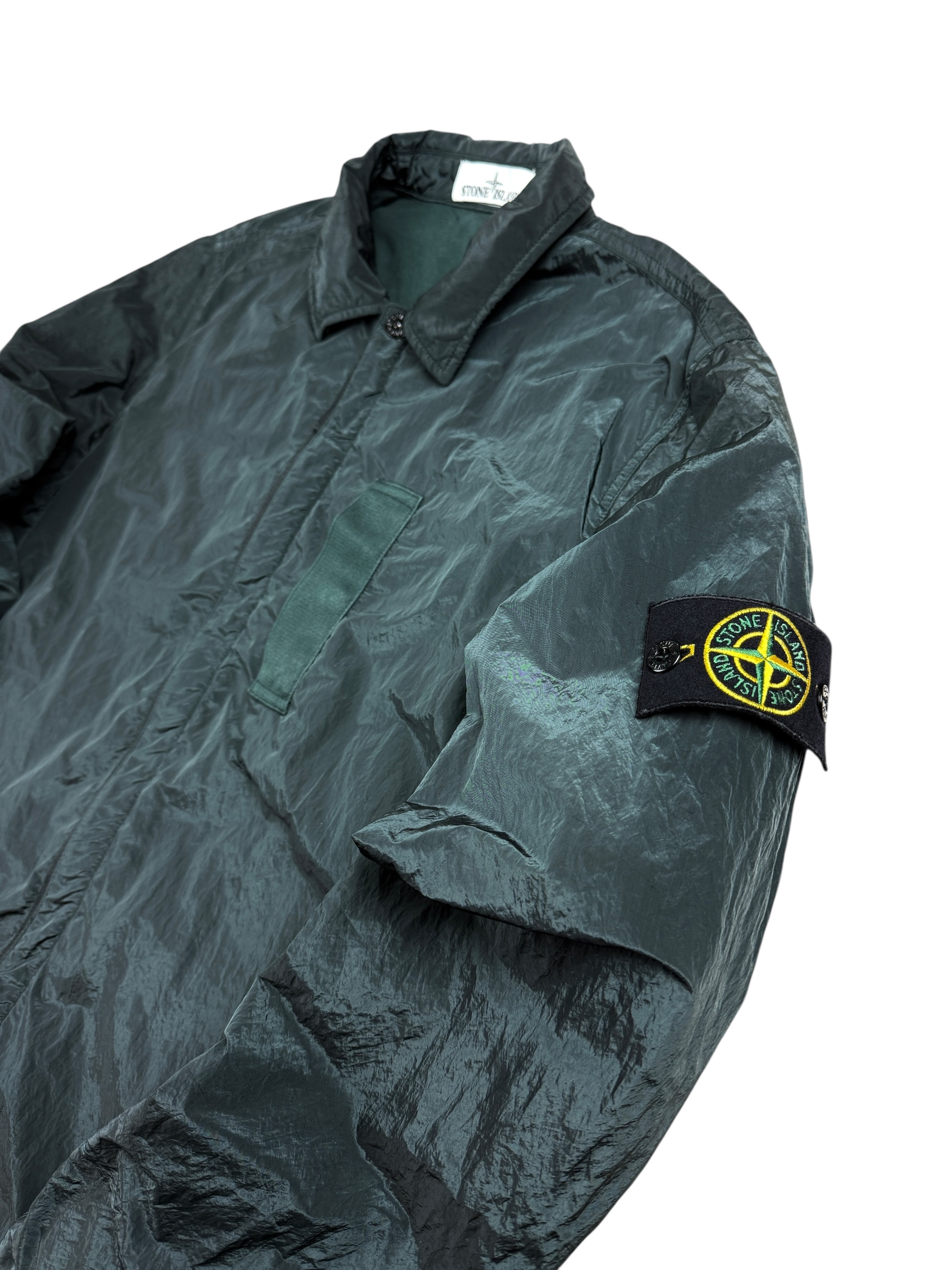 Veste Stone Island émeraude taille M - Détail