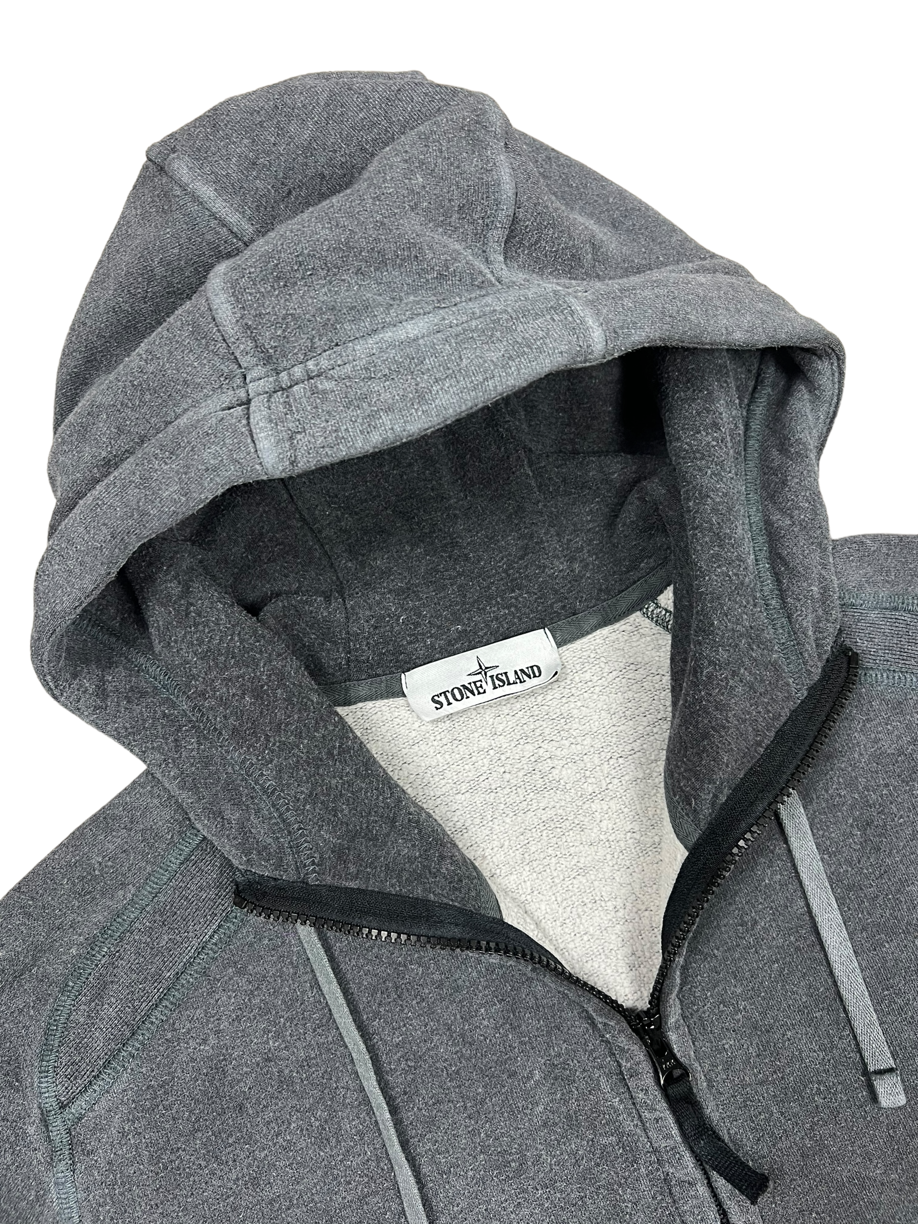 Veste Stone Island gris taille L - Détail