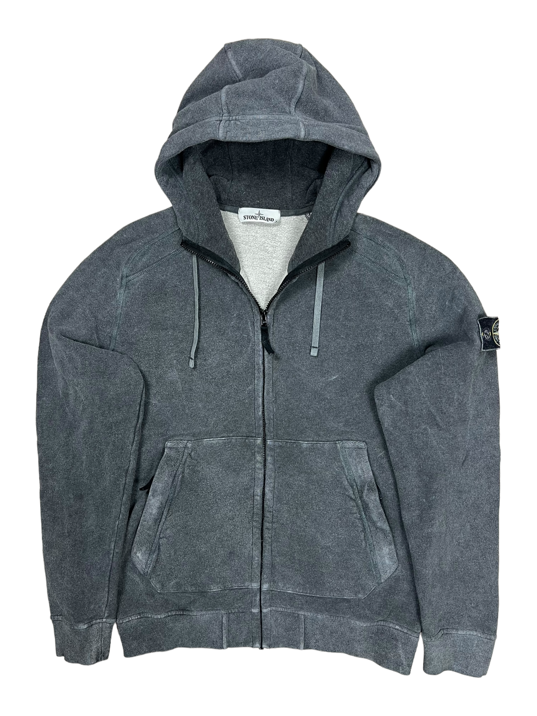 Veste Stone Island gris taille L - Vue de face