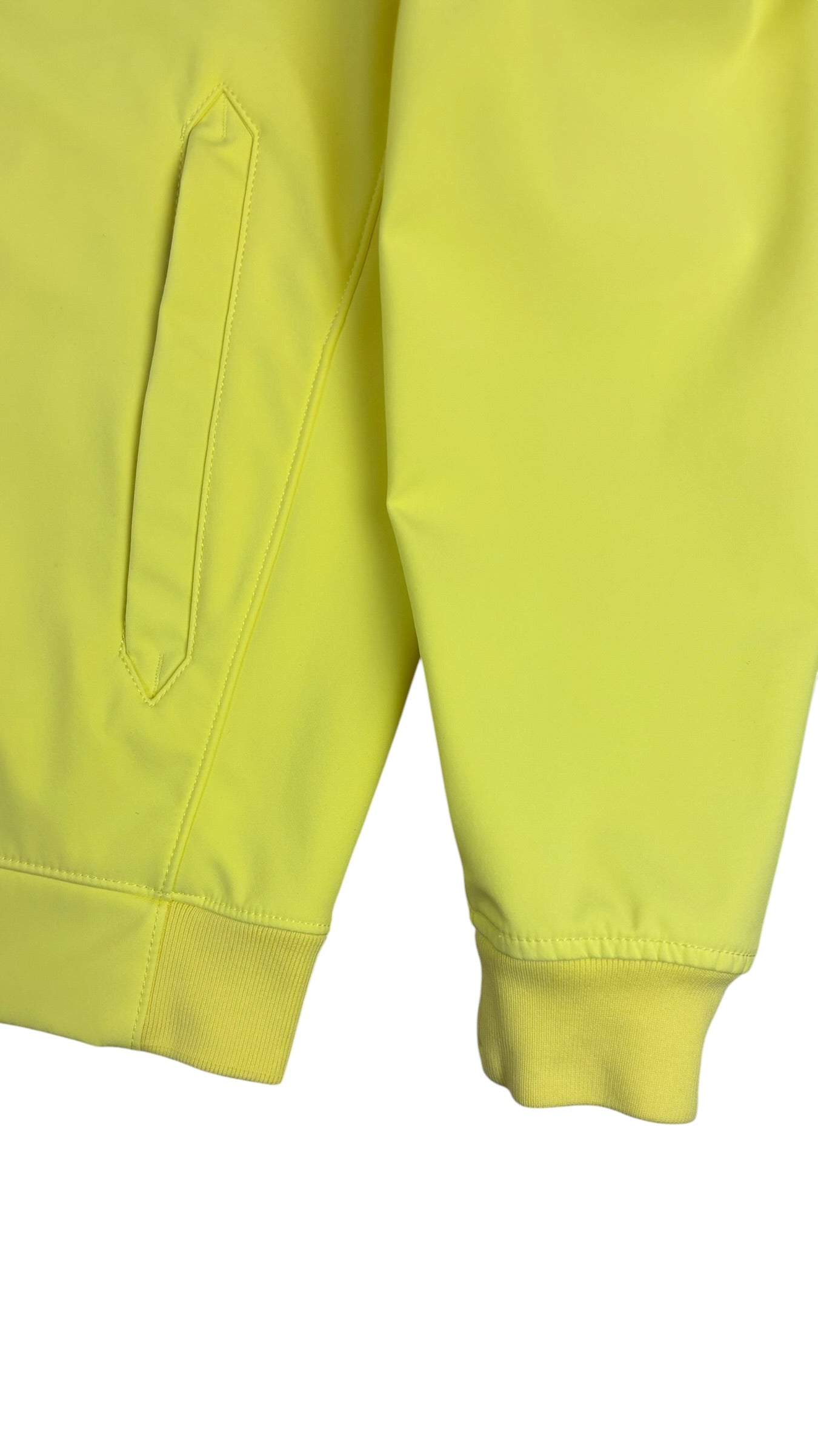 Veste Stone Island jaune taille M - Détail
