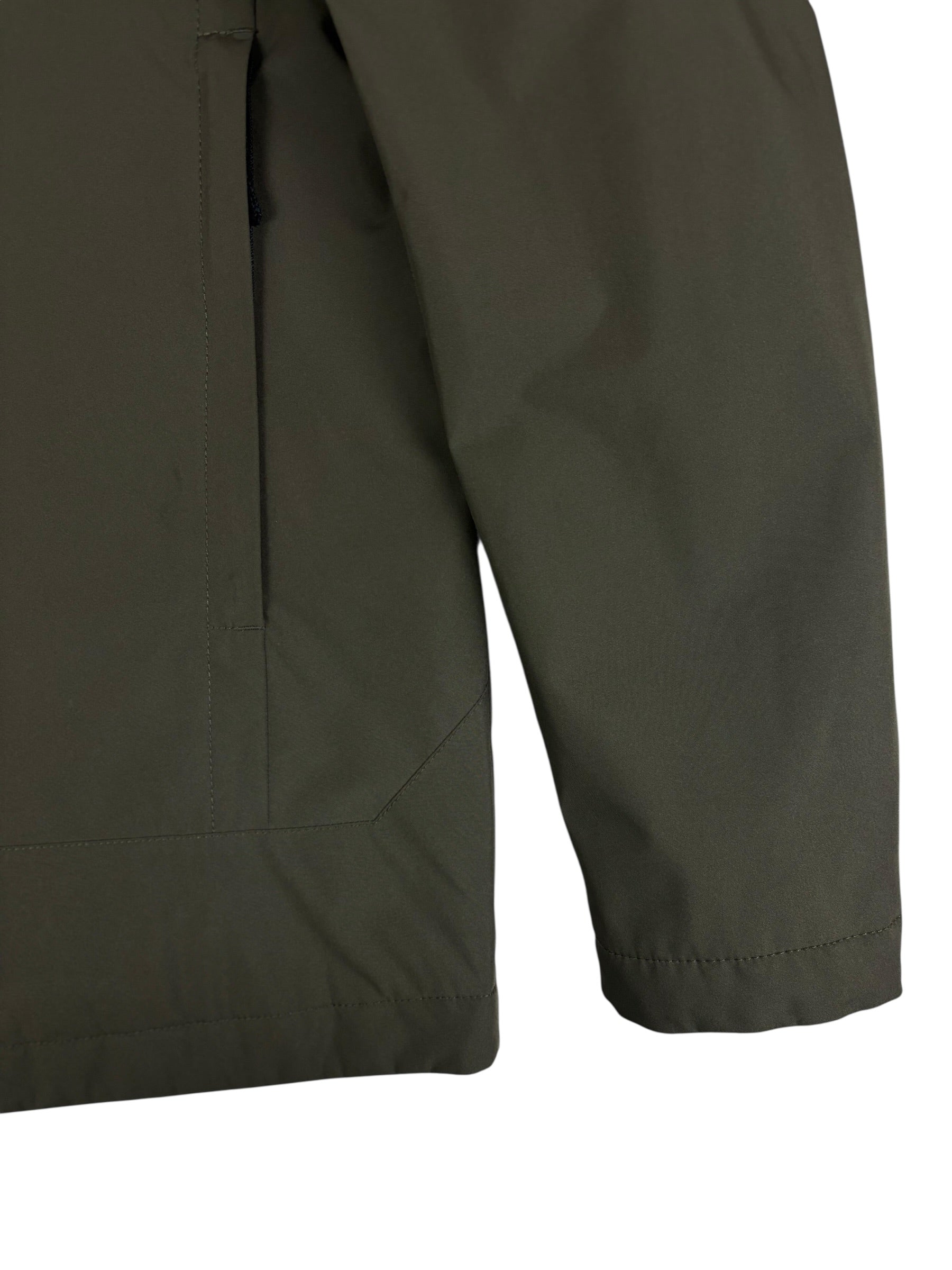 Veste Stone Island kaki taille 14 ans - Détail