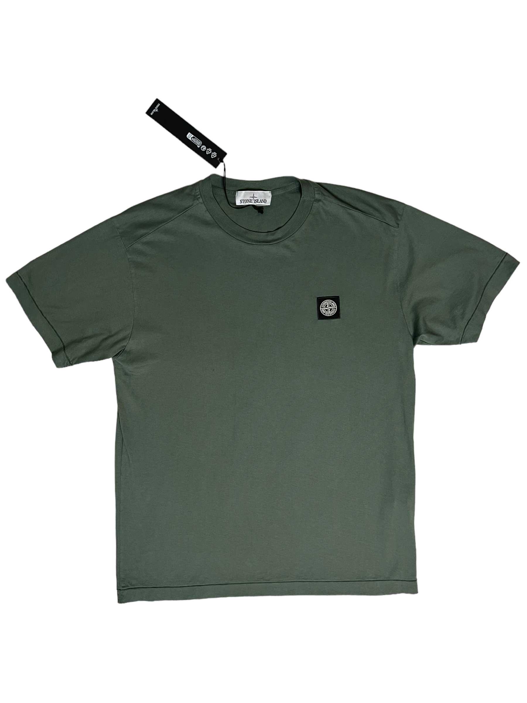 Veste Stone Island kaki taille S - Vue de face