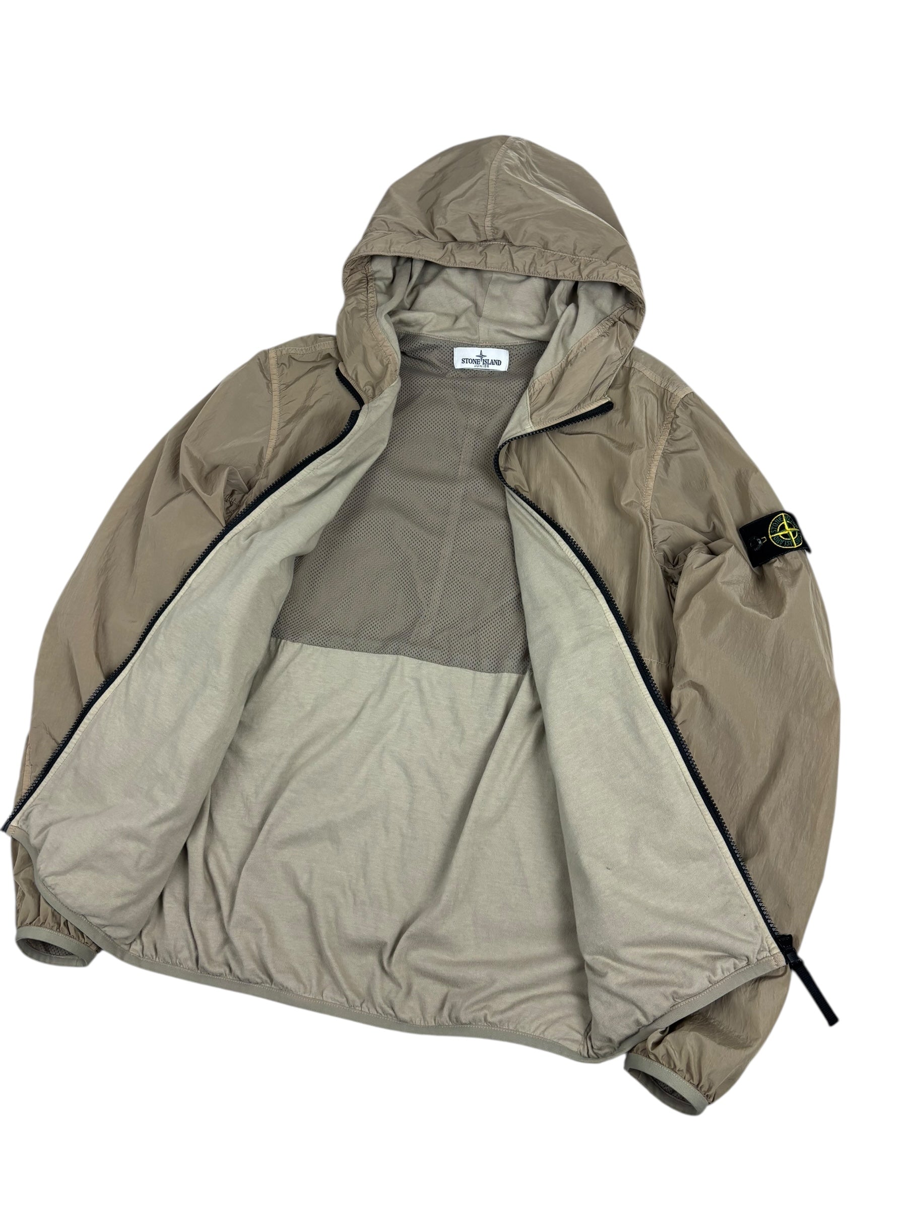 Veste Stone Island kaki taille XS - Détail