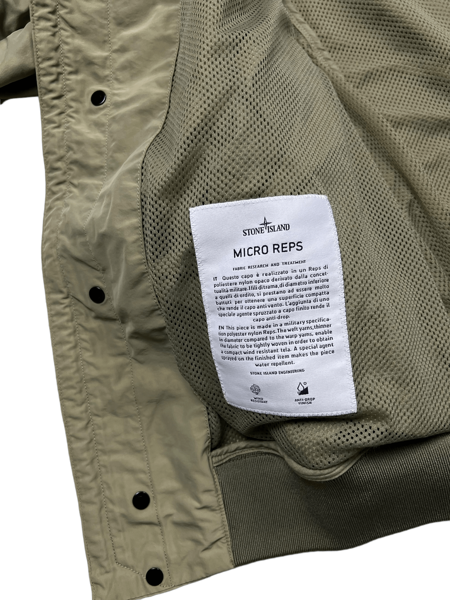 VESTE STONE ISLAND MICRO REPS - NB08 SHOP