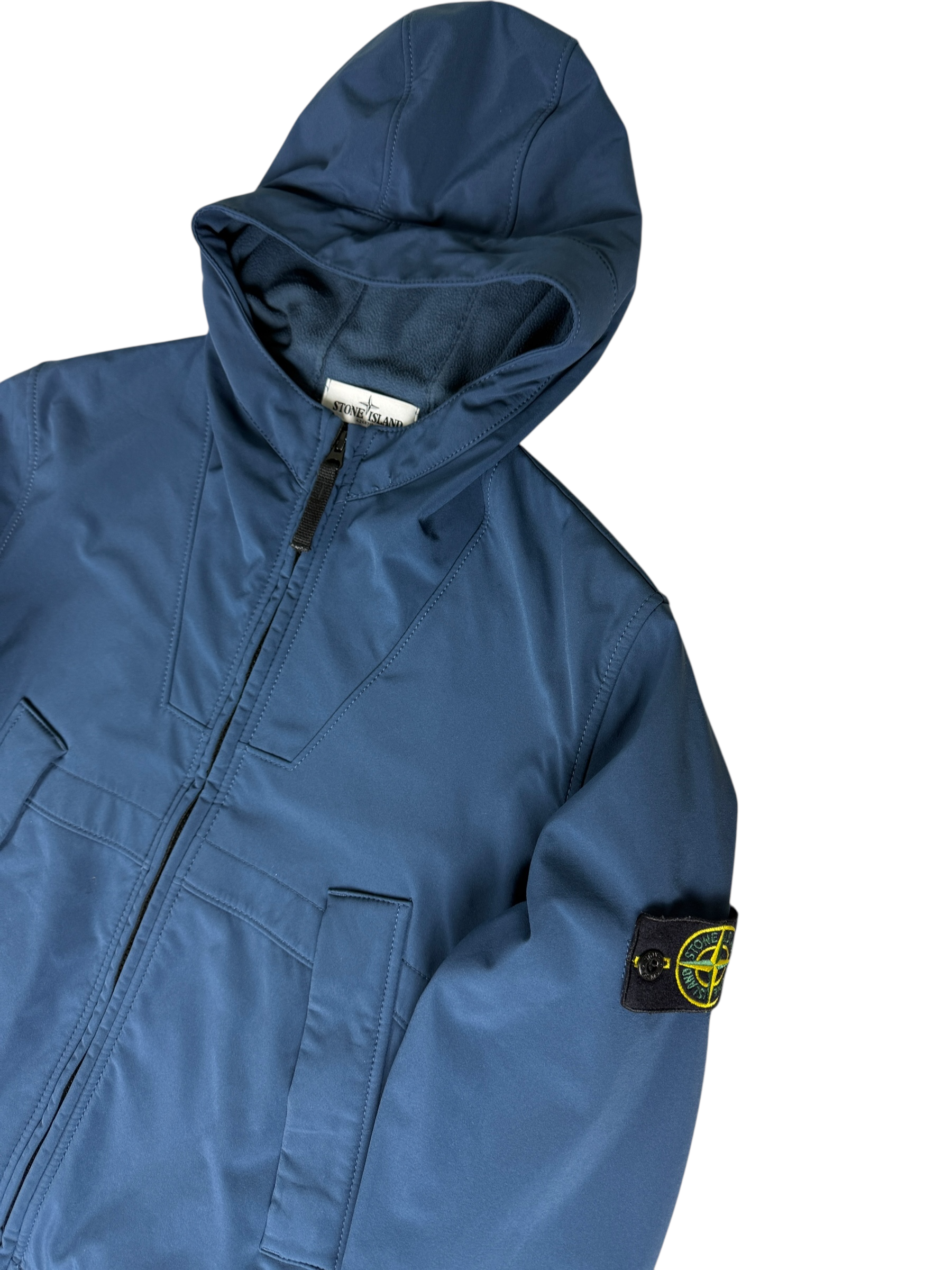 Veste Stone Island marine taille M - Logo et étiquette