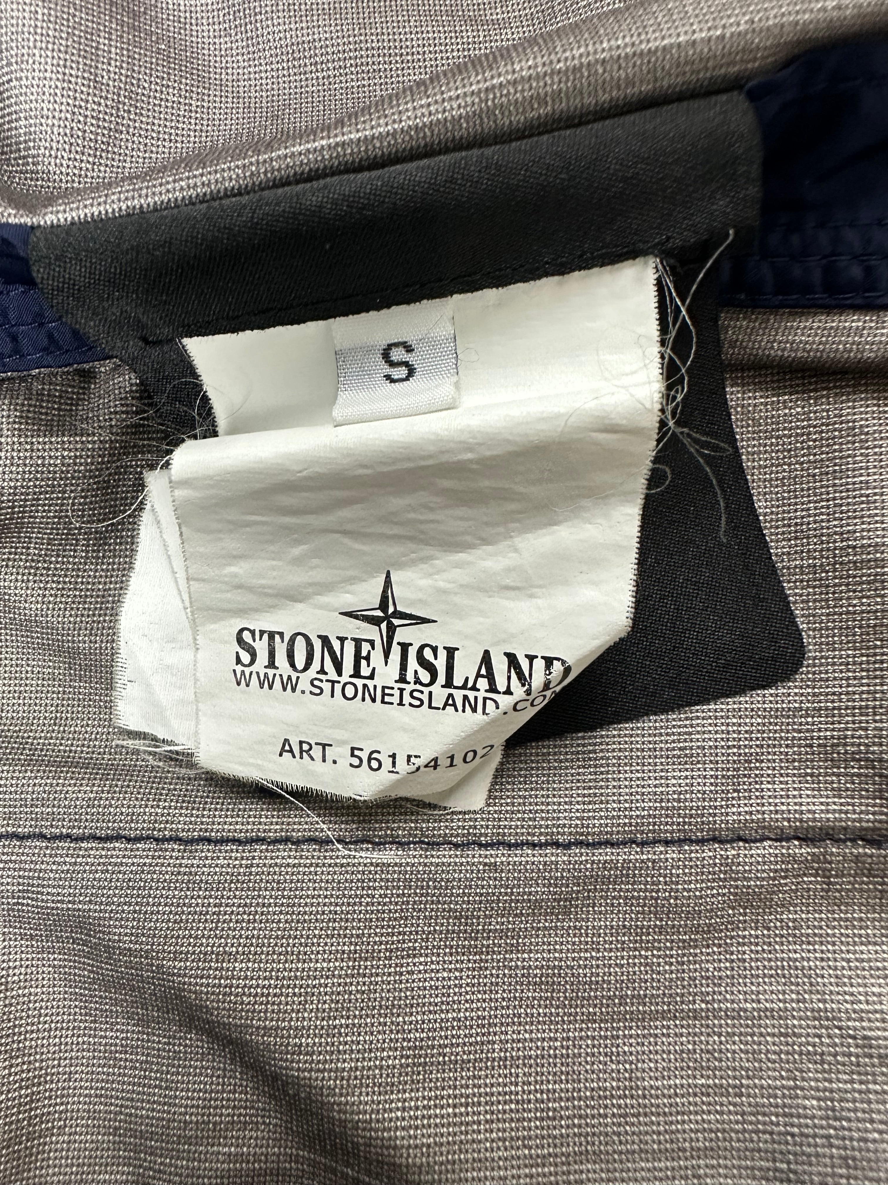 Veste Stone Island marine taille S - Logo et étiquette
