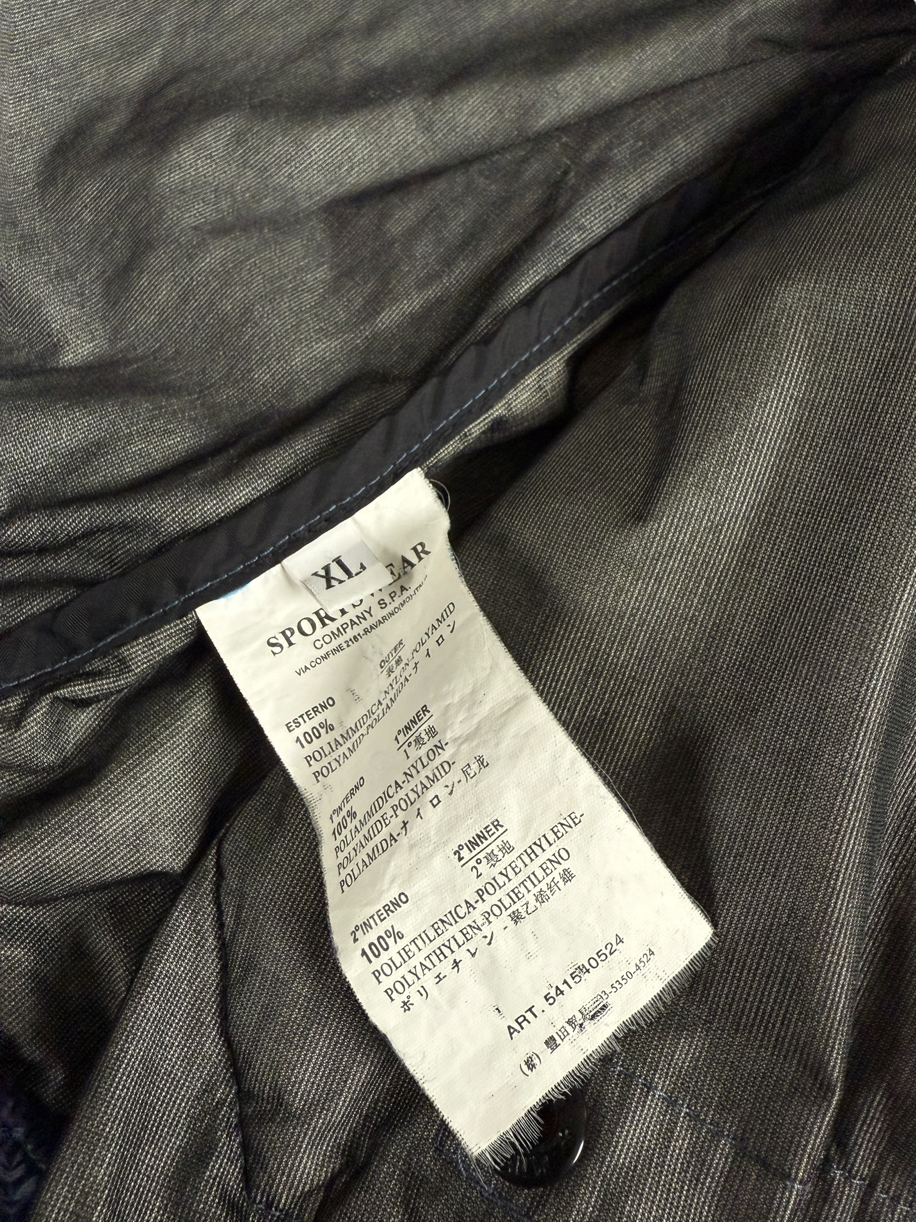 Veste Stone Island marine taille XL - Vue côté
