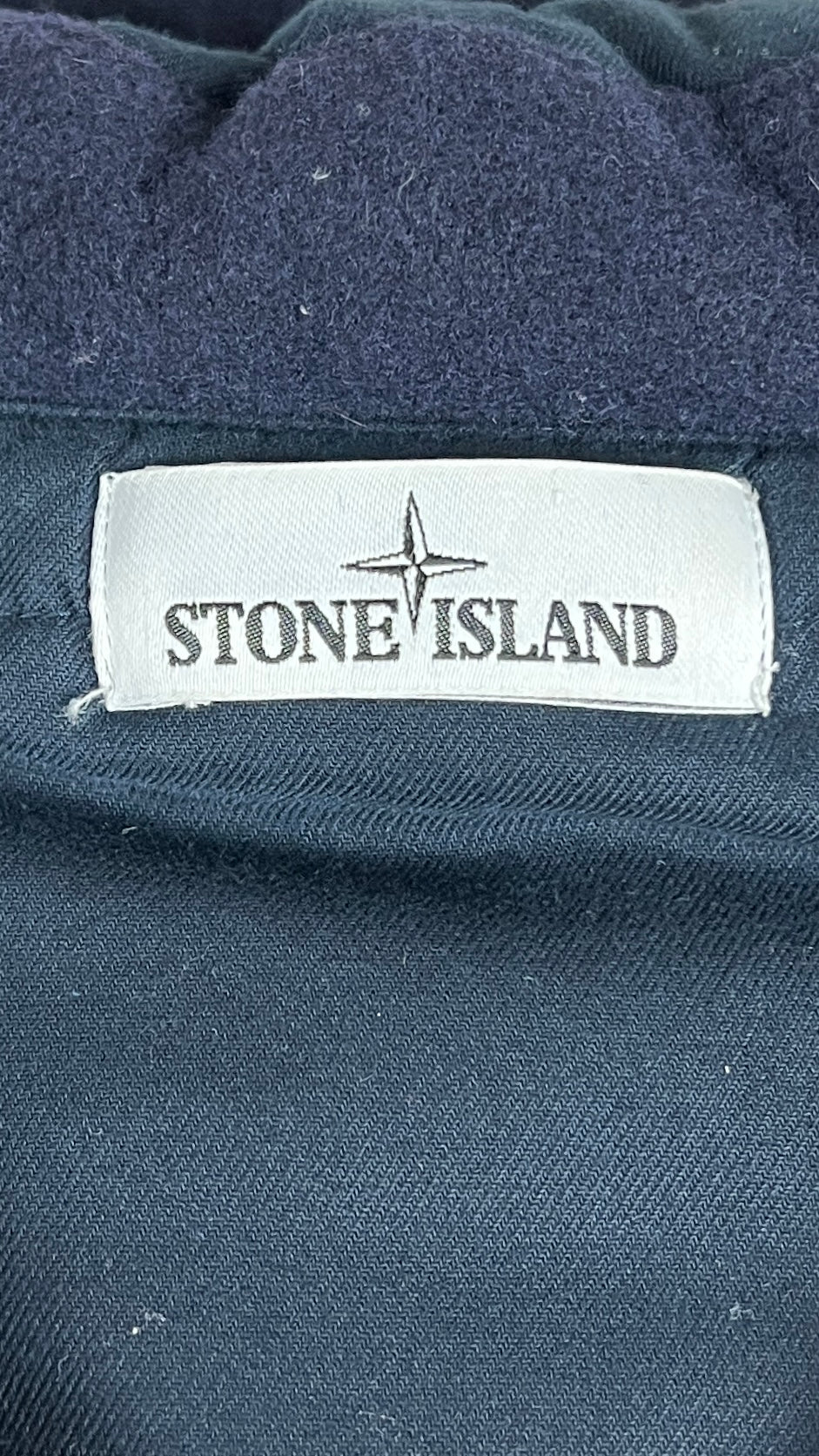 Veste Stone Island Micro Reps With Primaloft marine taille XL, détail étiquettes et finitions — vue 4