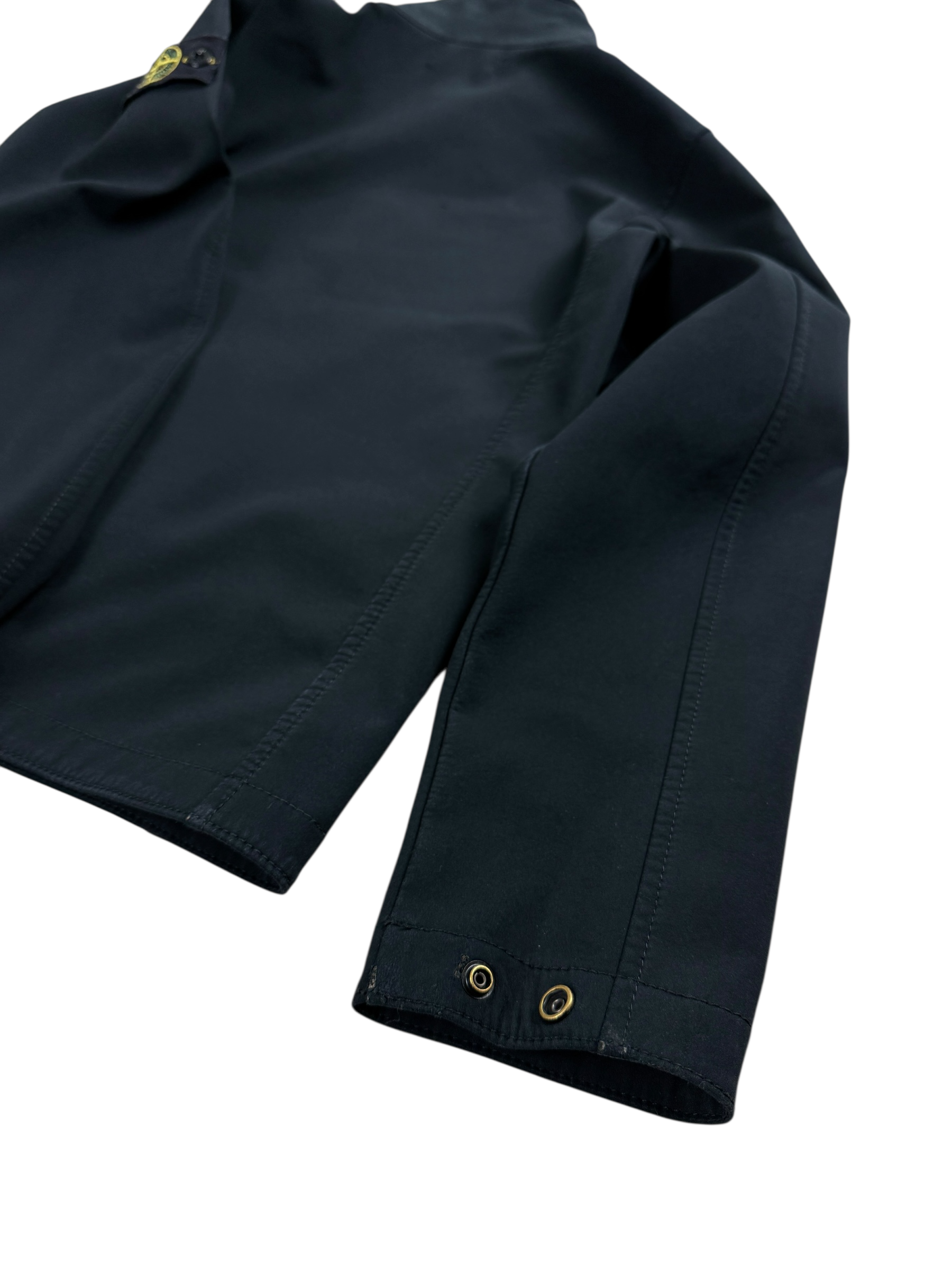 Veste Stone Island noir taille 12 ans - Logo et étiquette
