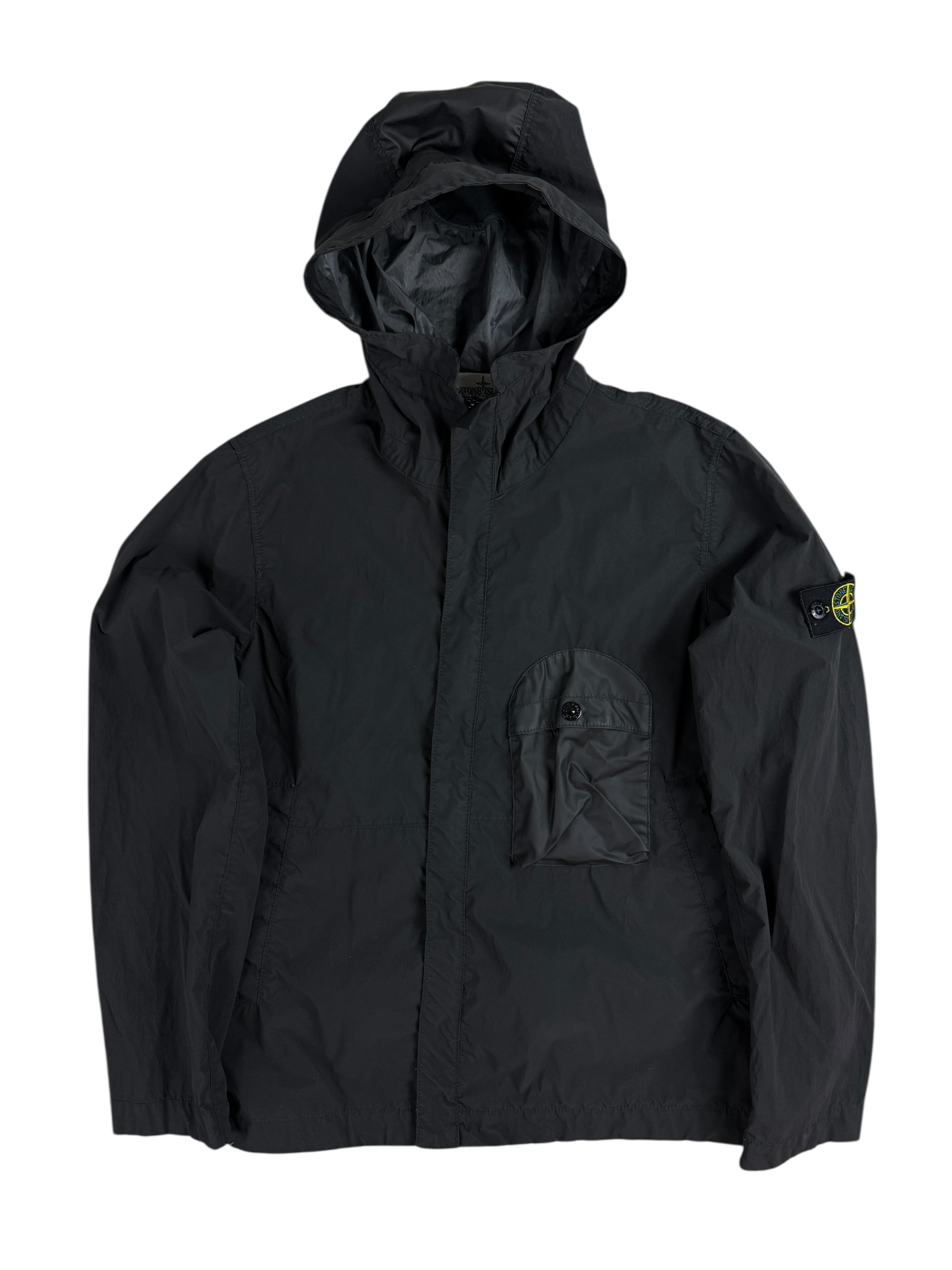 Veste Stone Island noir taille 14 ANS - Vue de face