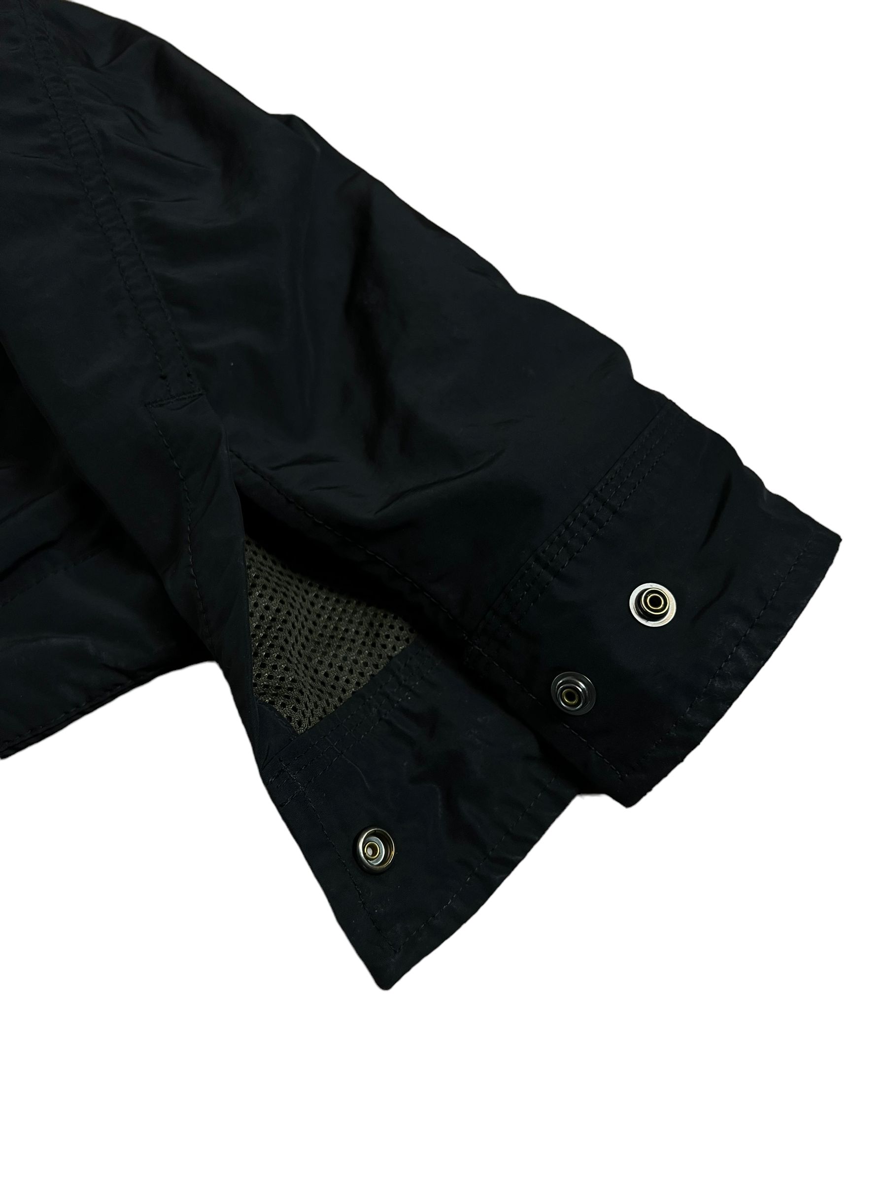 Veste Stone Island noir taille S - Logo et étiquette