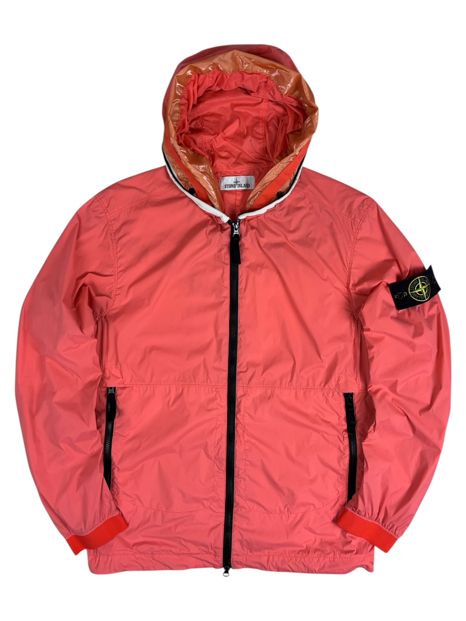 Veste Stone Island orange taille S - Vue de face