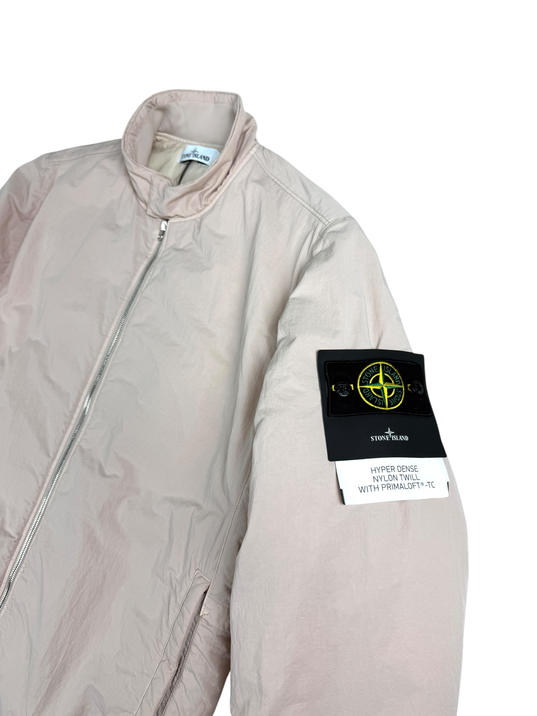 Veste Stone Island rose taille L - Détail