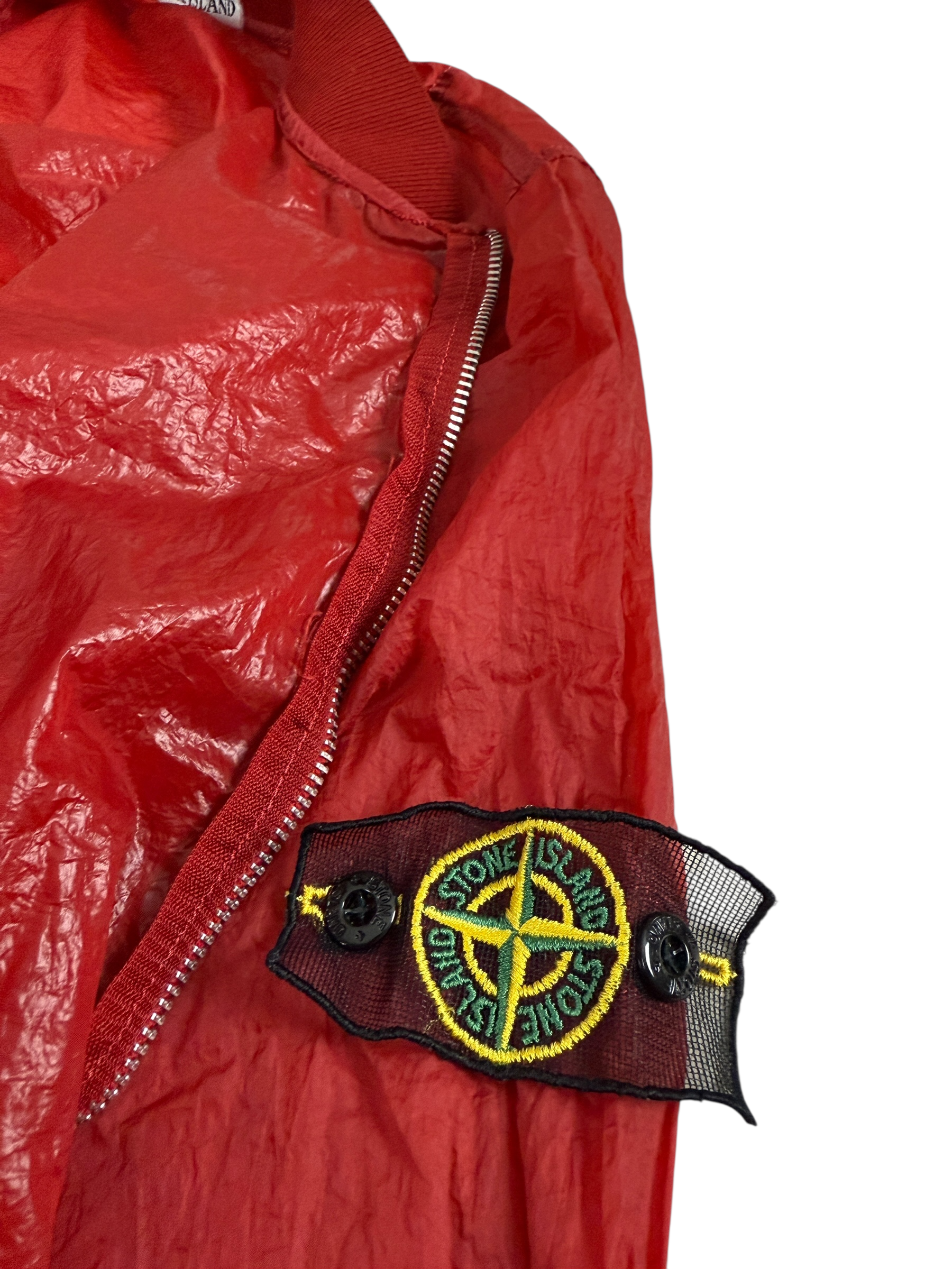 Veste Stone Island rouge taille XL - Vue de dos