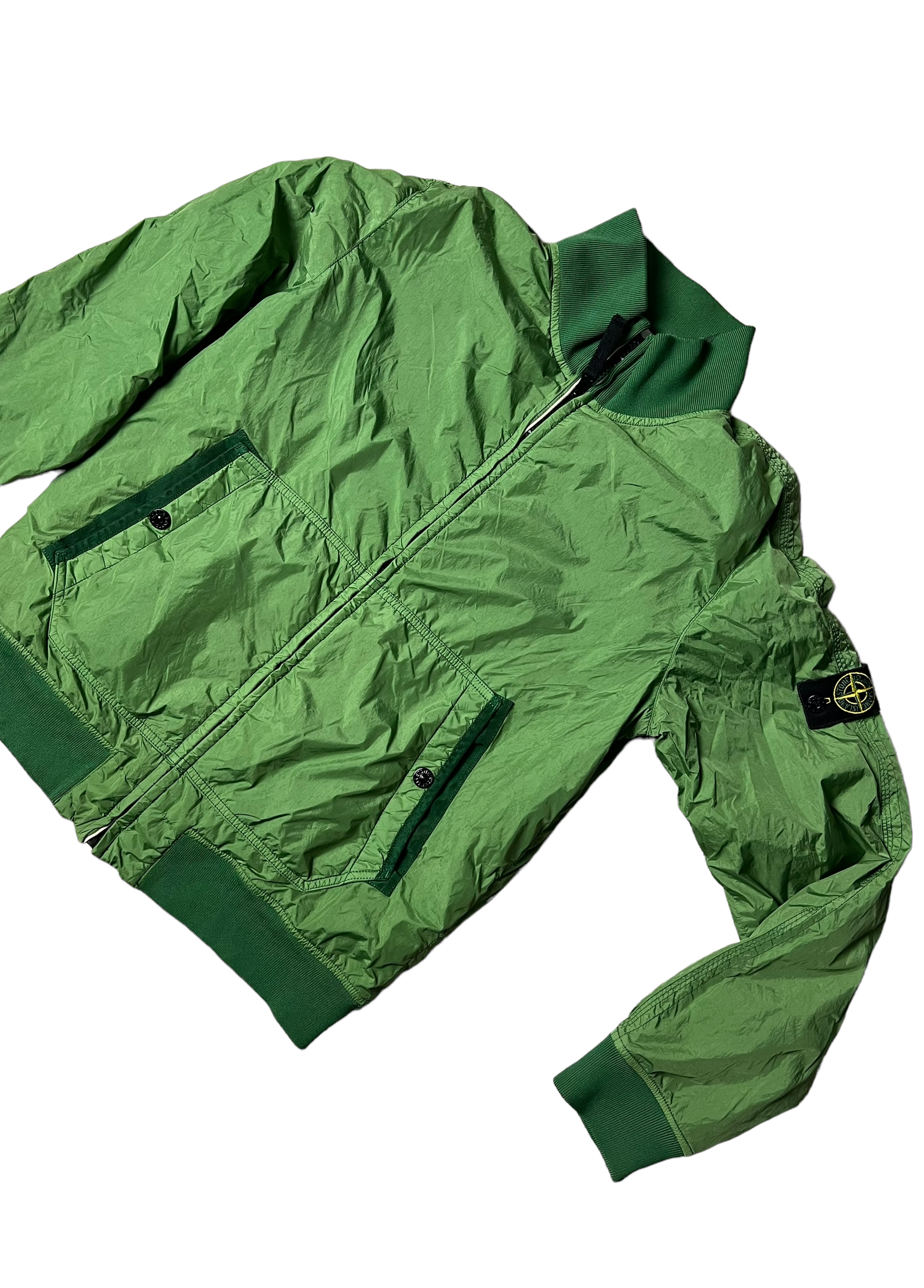 Veste Stone Island vert taille 14 ans - Vue de dos