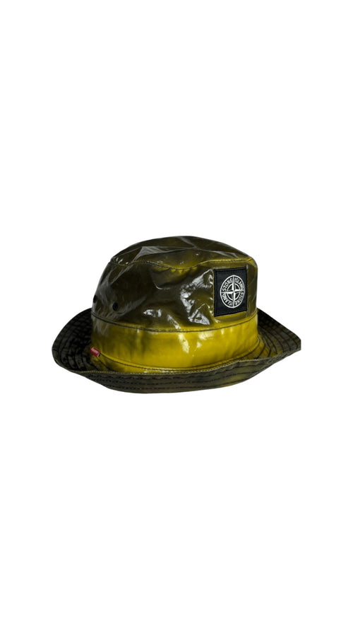Bob Stone Island Heat Reactive X Supreme - Marron / Jaune - Taille S/M