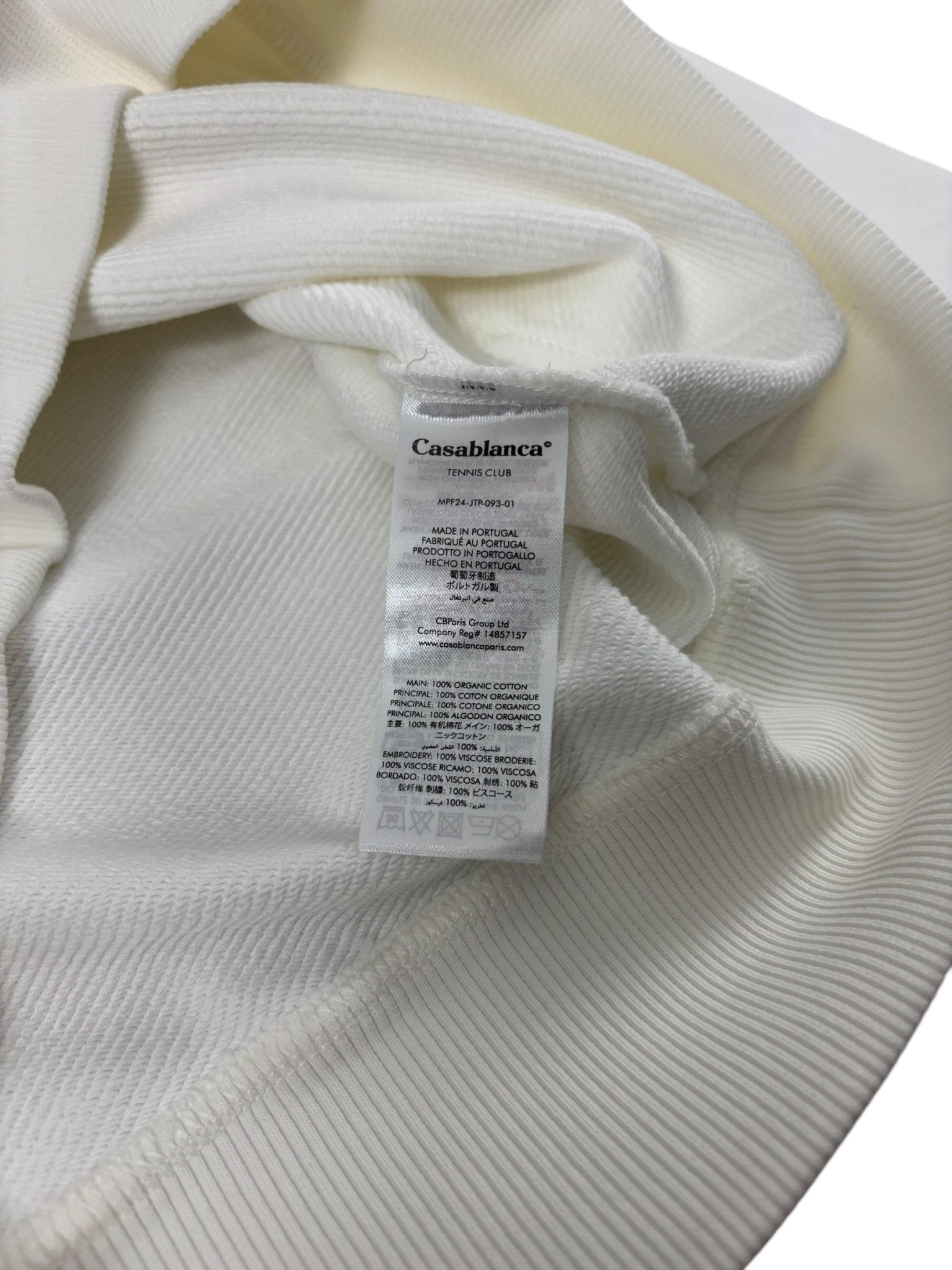 SWEAT - SHIRT CASABLANCA CROQUIS DE TENNIS - NB08 SHOP