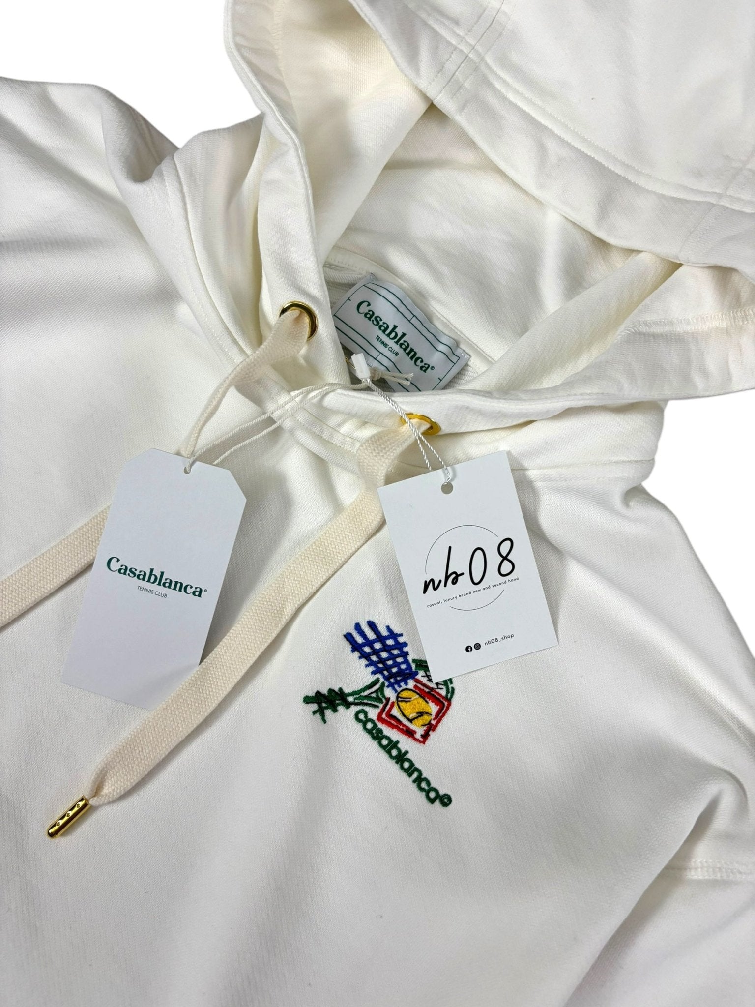 SWEAT - SHIRT CASABLANCA CROQUIS DE TENNIS - NB08 SHOP