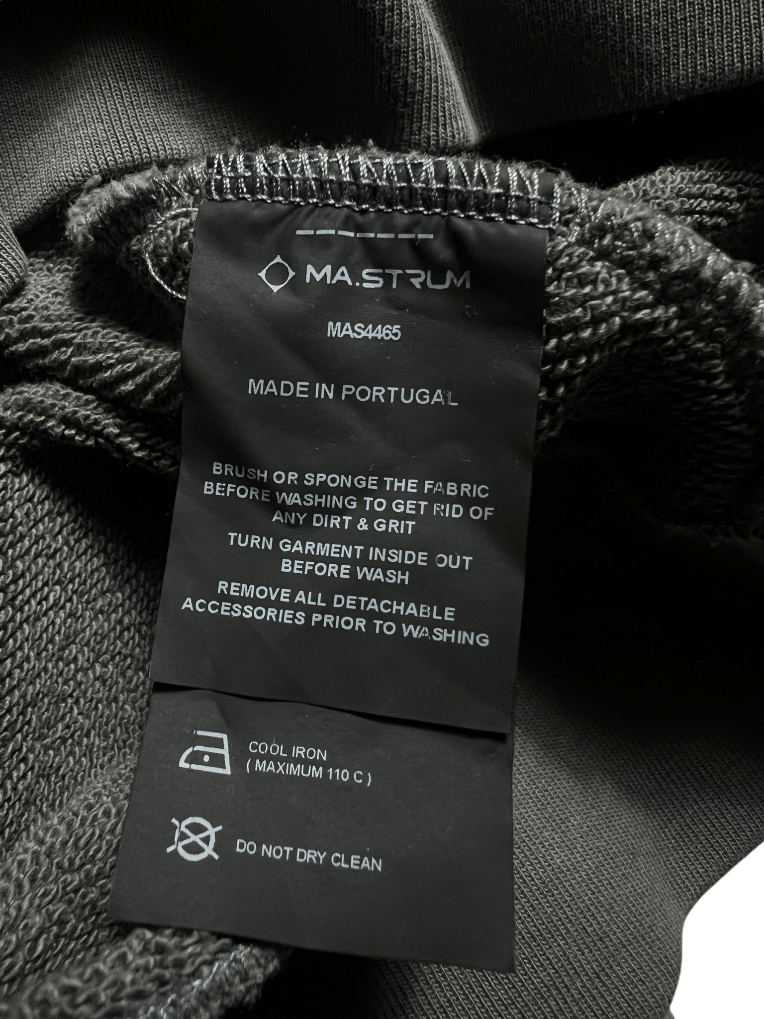 SWEAT - SHIRT MA.STRUM - NB08 SHOP