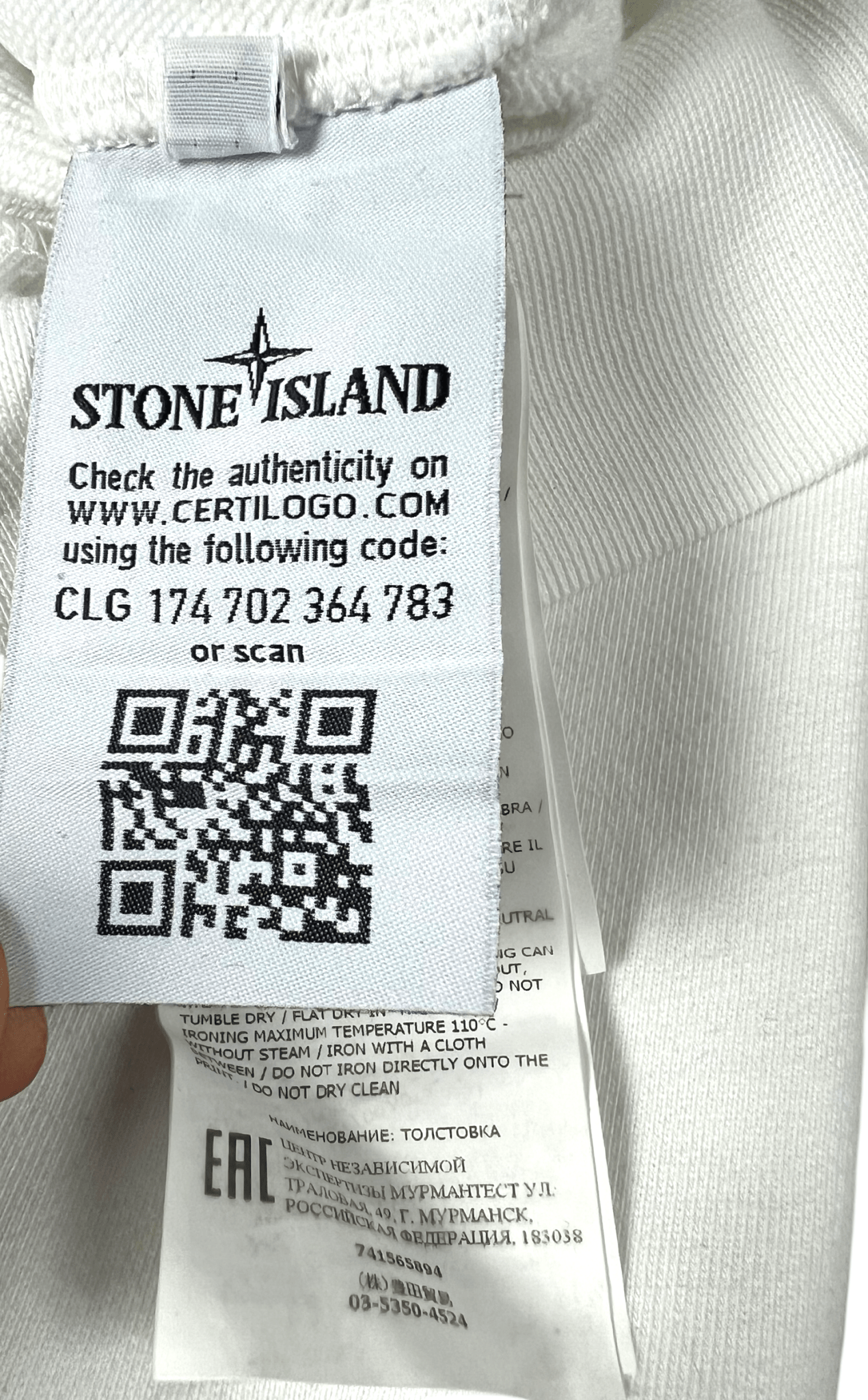 SWEAT - SHIRT STONE ISLAND - NB08 SHOP