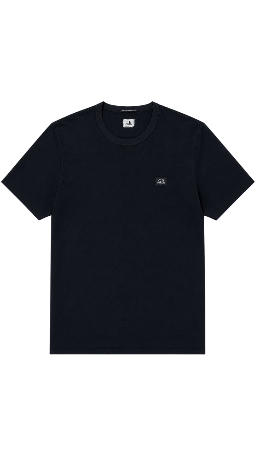 T-shirt C.P Company noir collection 2026 neuf avec étiquettes - vue face | Authentique NB08