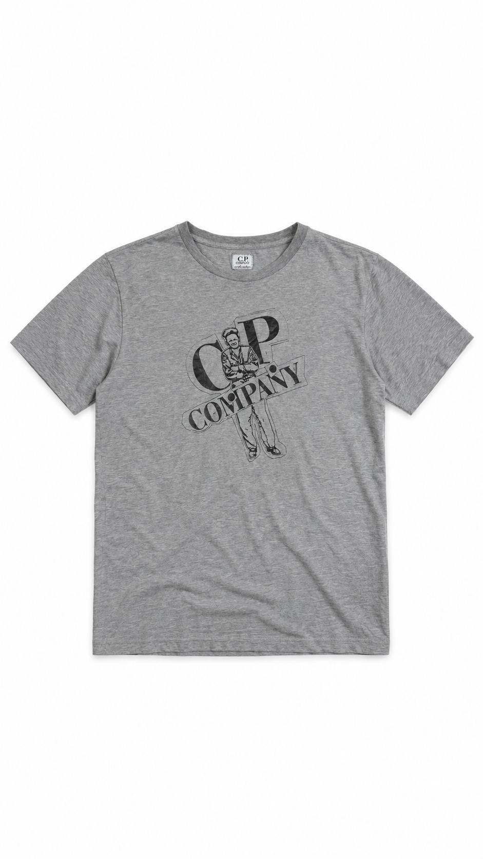 Tee-shirt C.P Company gris taille 14 ans - vue 1/3
