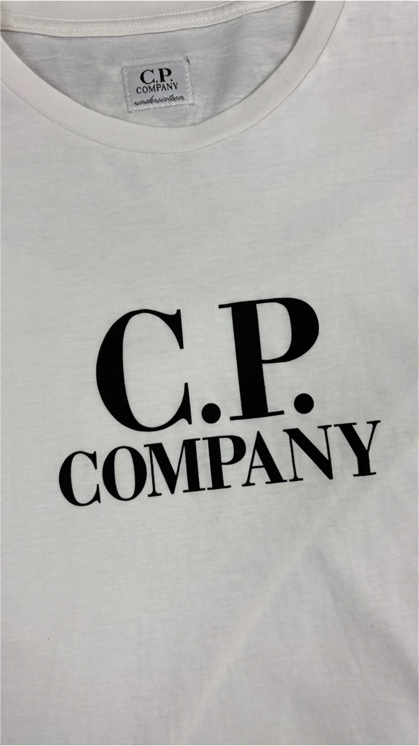Tee-shirt C.P Company Junior blanc taille 14 ans - vue 3/5