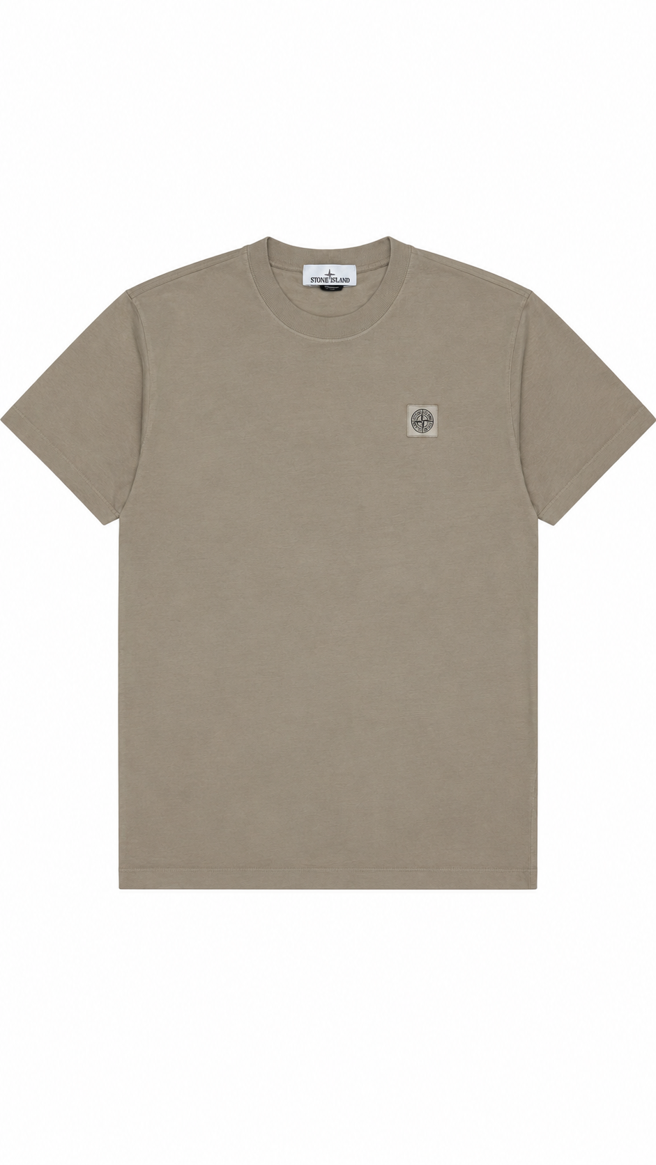 Tee-shirt Stone Island crème Collection 2026 - vue 1/3