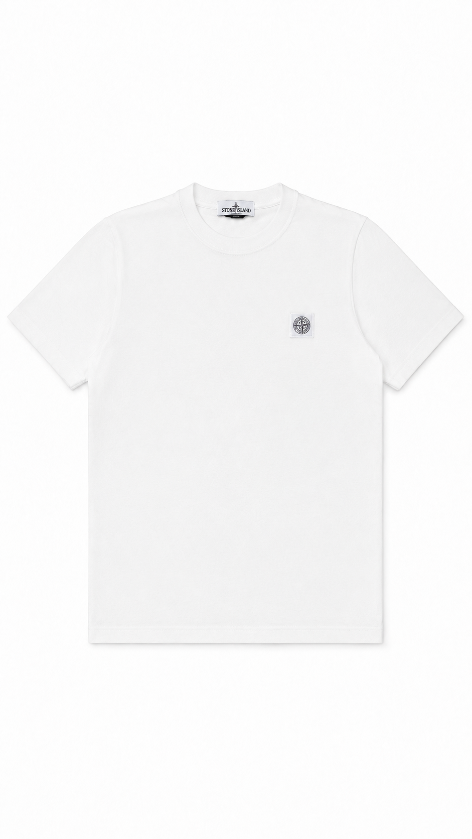 Tee-shirt Stone Island Junior blanc taille 12 ans Collection 2026 - vue 1/3