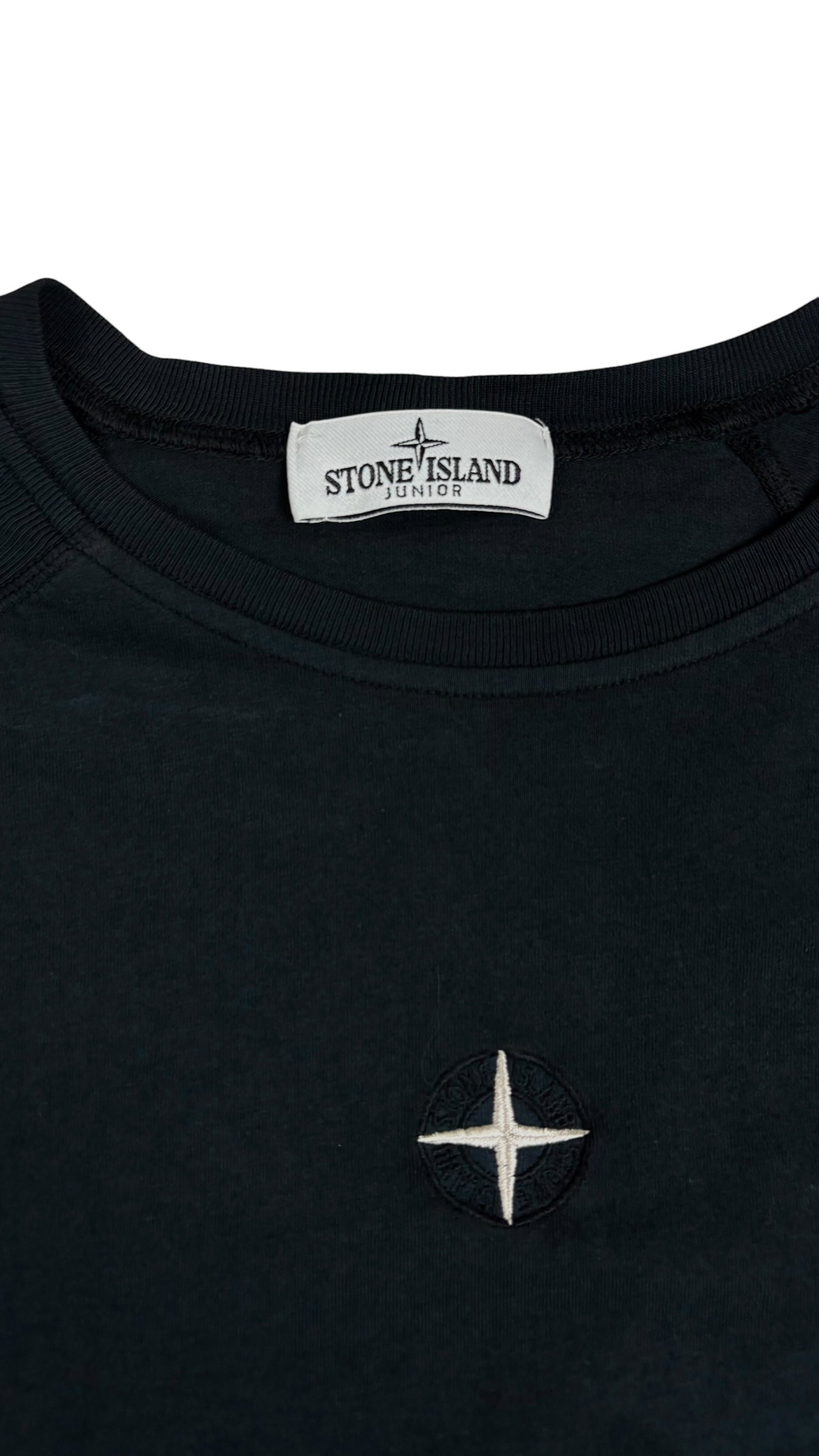 Tee-shirt Stone Island Junior noir taille 14 ans - vue 2/3