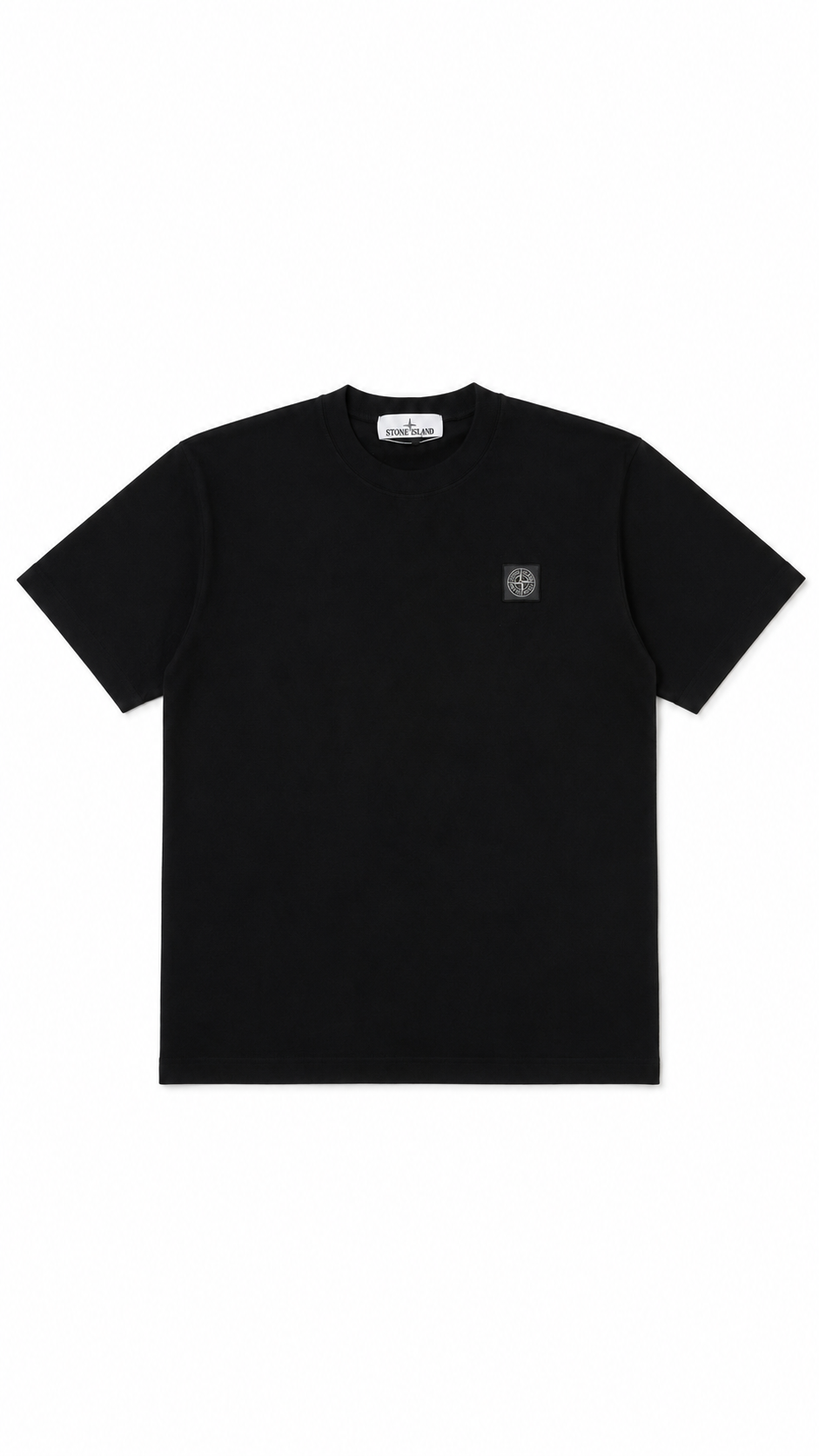 Tee-shirt Stone Island noir taille S Collection 2026 - vue 1/3