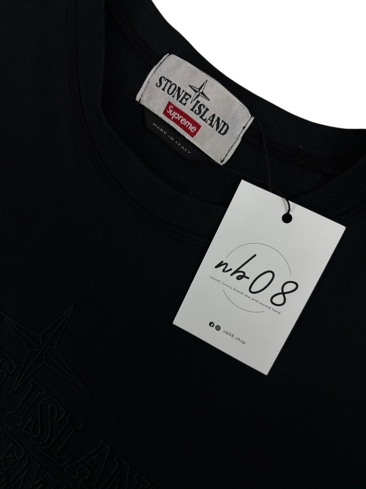 TEE - SHIRT STONE ISLAND X SUPREME - NB08 SHOP