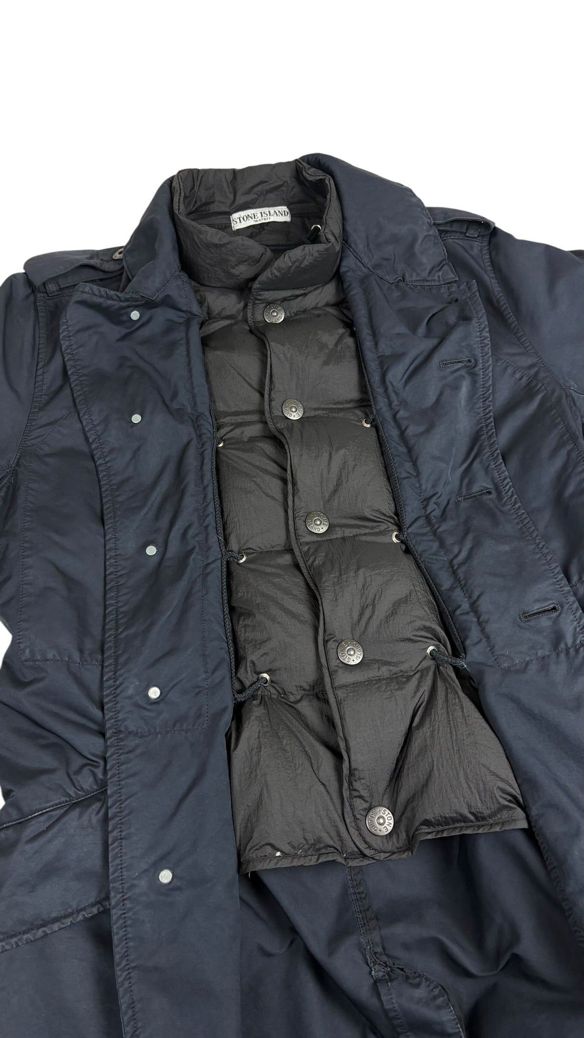 Trench Stone Island David-TC marine taille M - vue 4/6