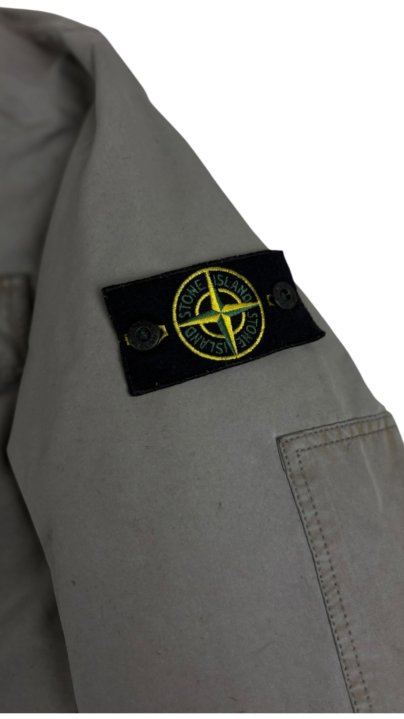 Trench Stone Island David-TC Vintage gris taille L - vue 2/5