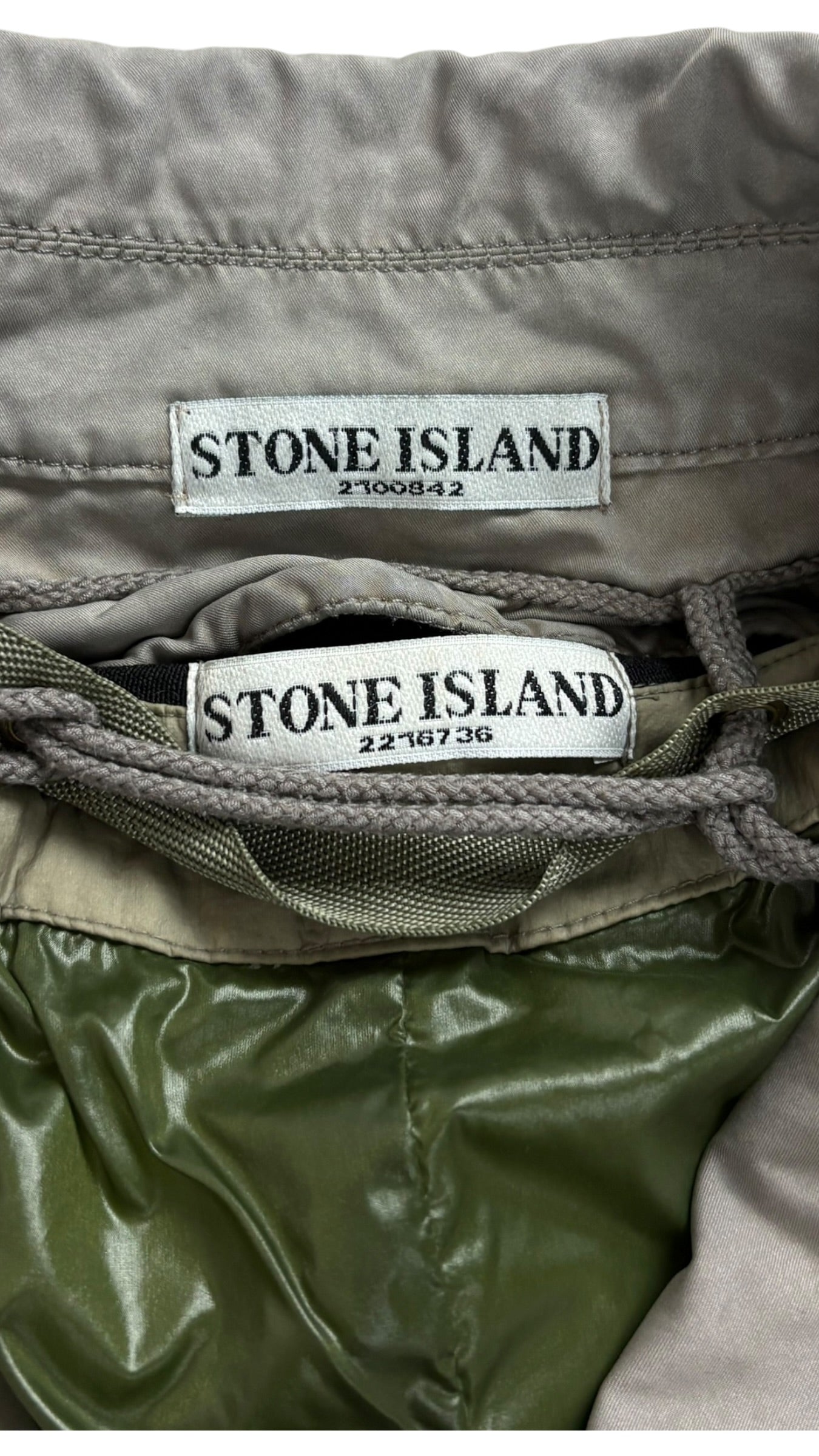 Trench Stone Island David-TC Vintage gris taille L - vue 3/5