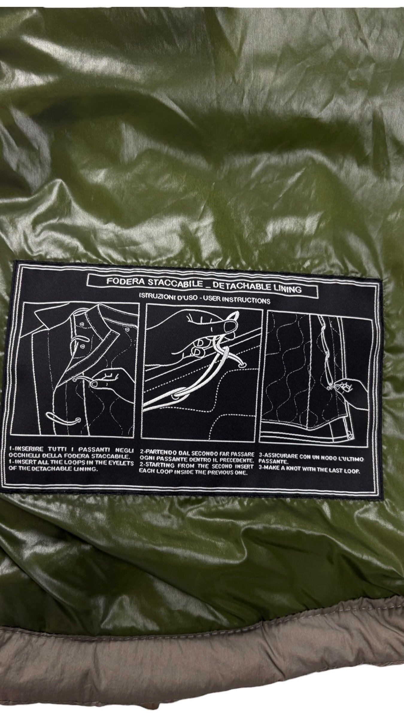 Trench Stone Island David-TC Vintage gris taille L - vue 4/5