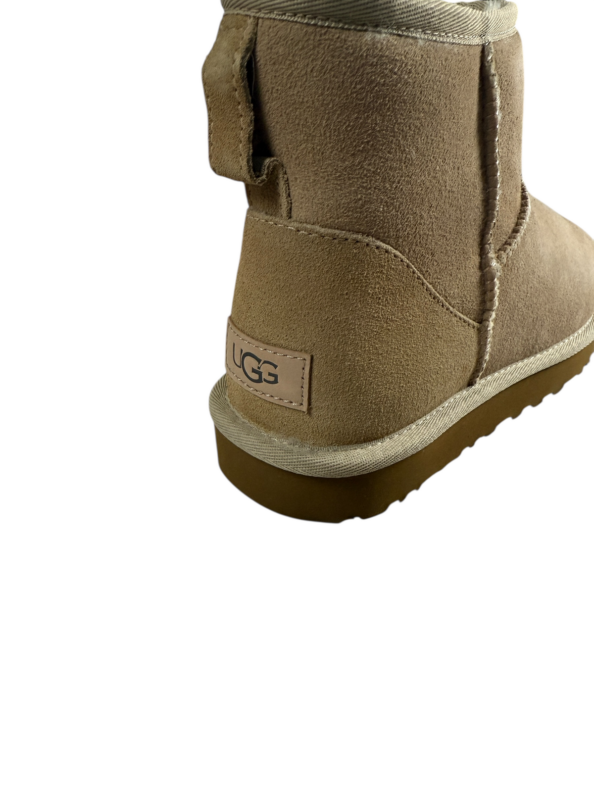 Bottes UGG Classic Mini beige, autre angle — vue 2