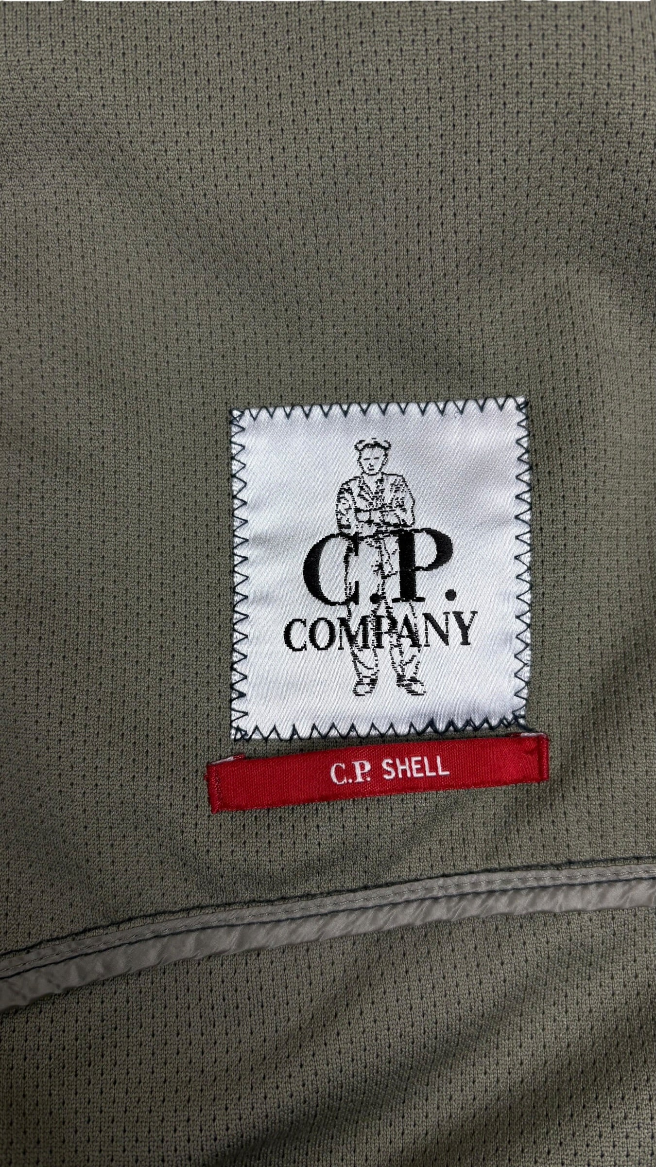 Veste C.P Company Shell Goggle Jacket Vintage marine taille S - vue 4/5