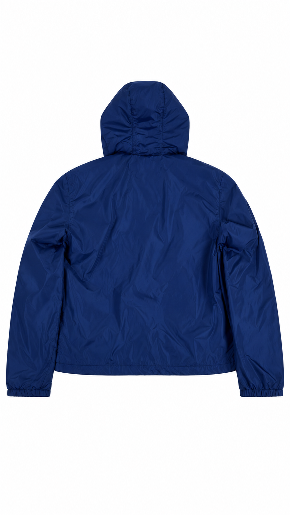 Veste à Capuche Prada Nylon Bleu Taille 48 – vue de dos – NB08 Shop