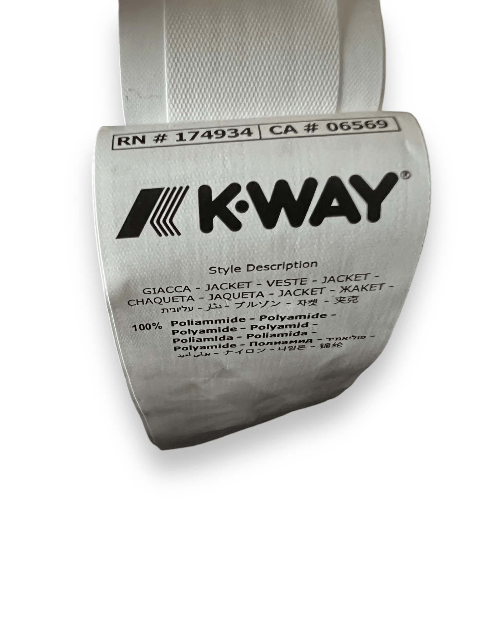 VESTE COMME DES GARCONS X K - WAY - NB08 SHOP