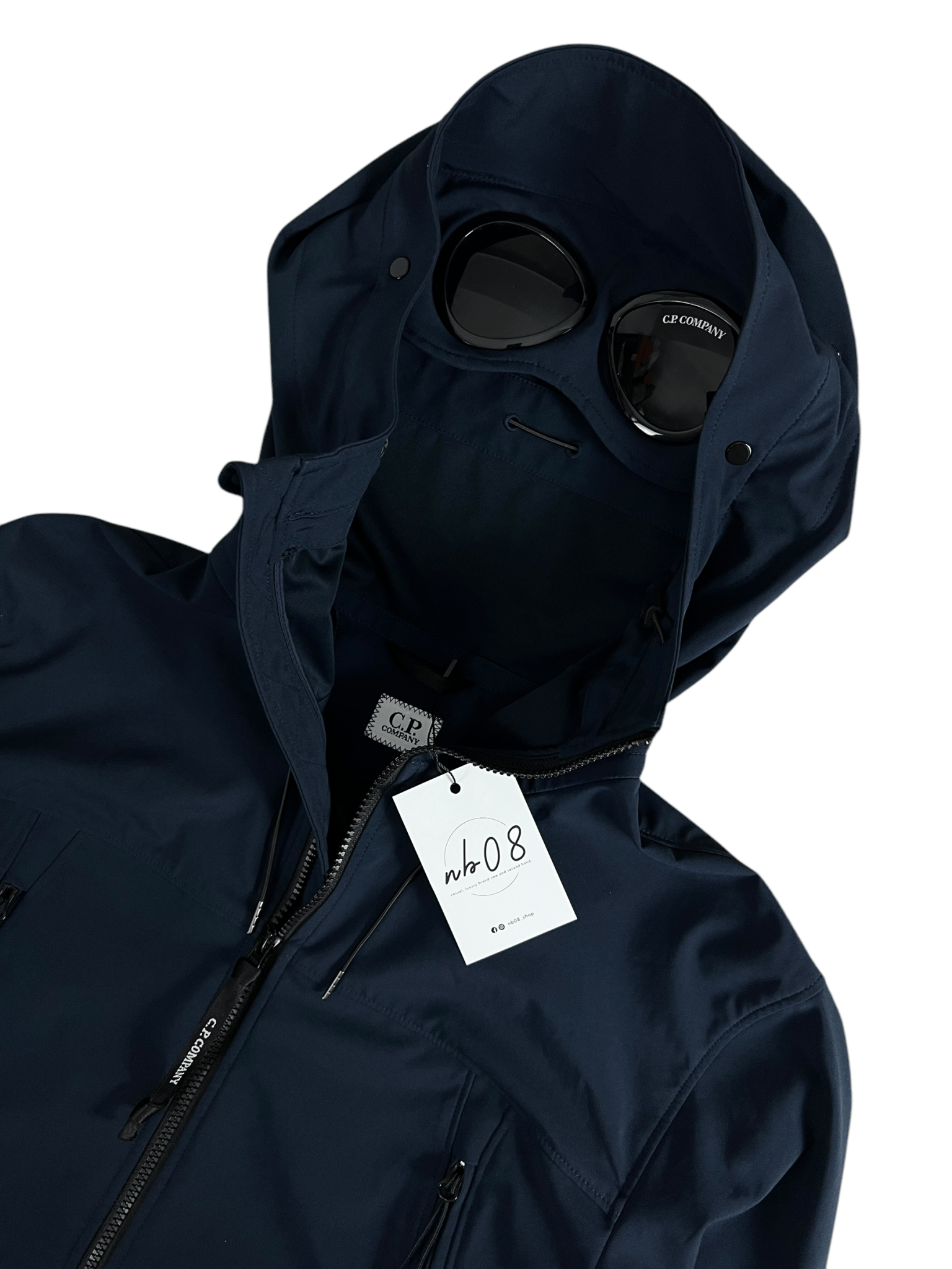 VESTE C.P COMPANY GOGGLE JACKET SHELL - R - NB08 SHOP