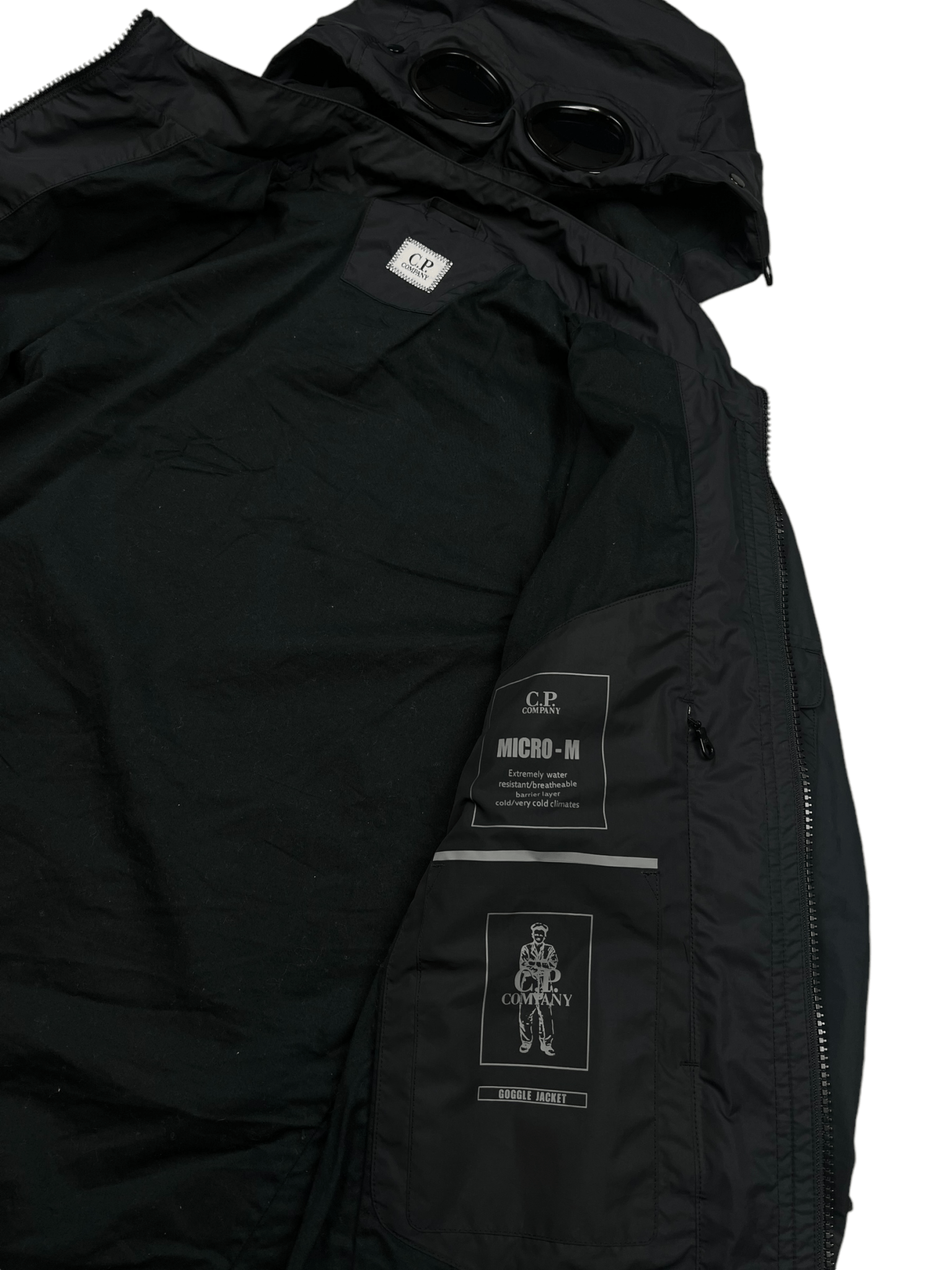 VESTE C.P COMPANY MICRO - M GOGGLE JACKET - NB08 SHOP