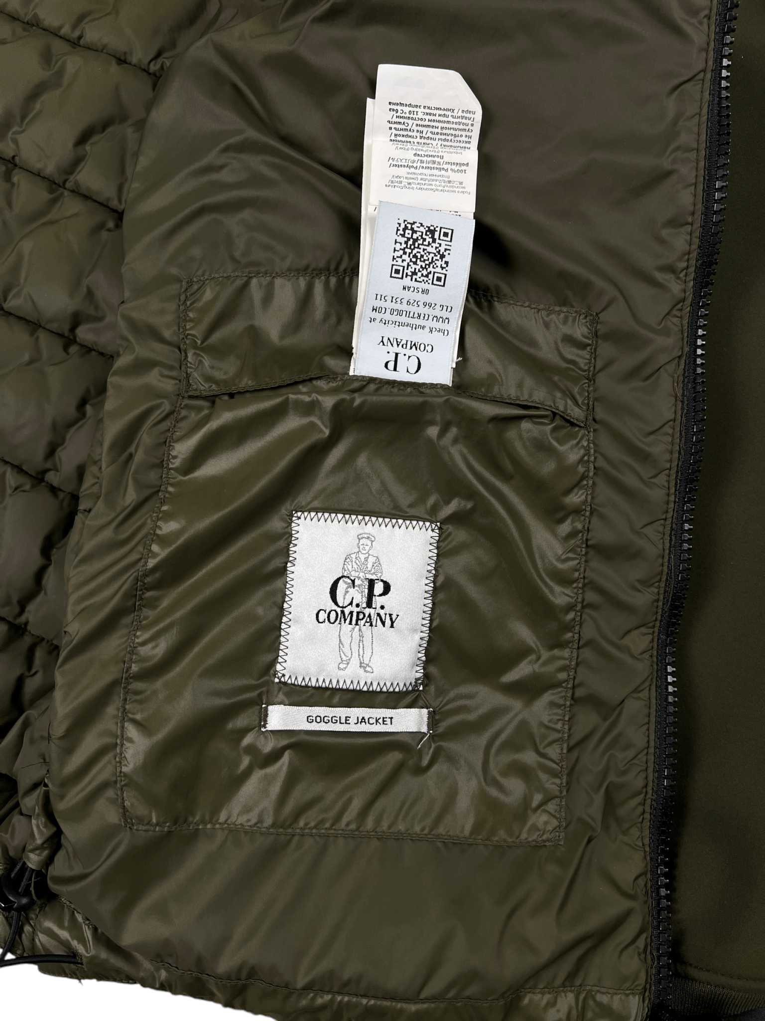 VESTE C.P COMPANY SHELL GOGGLE JACKET - NB08 SHOP