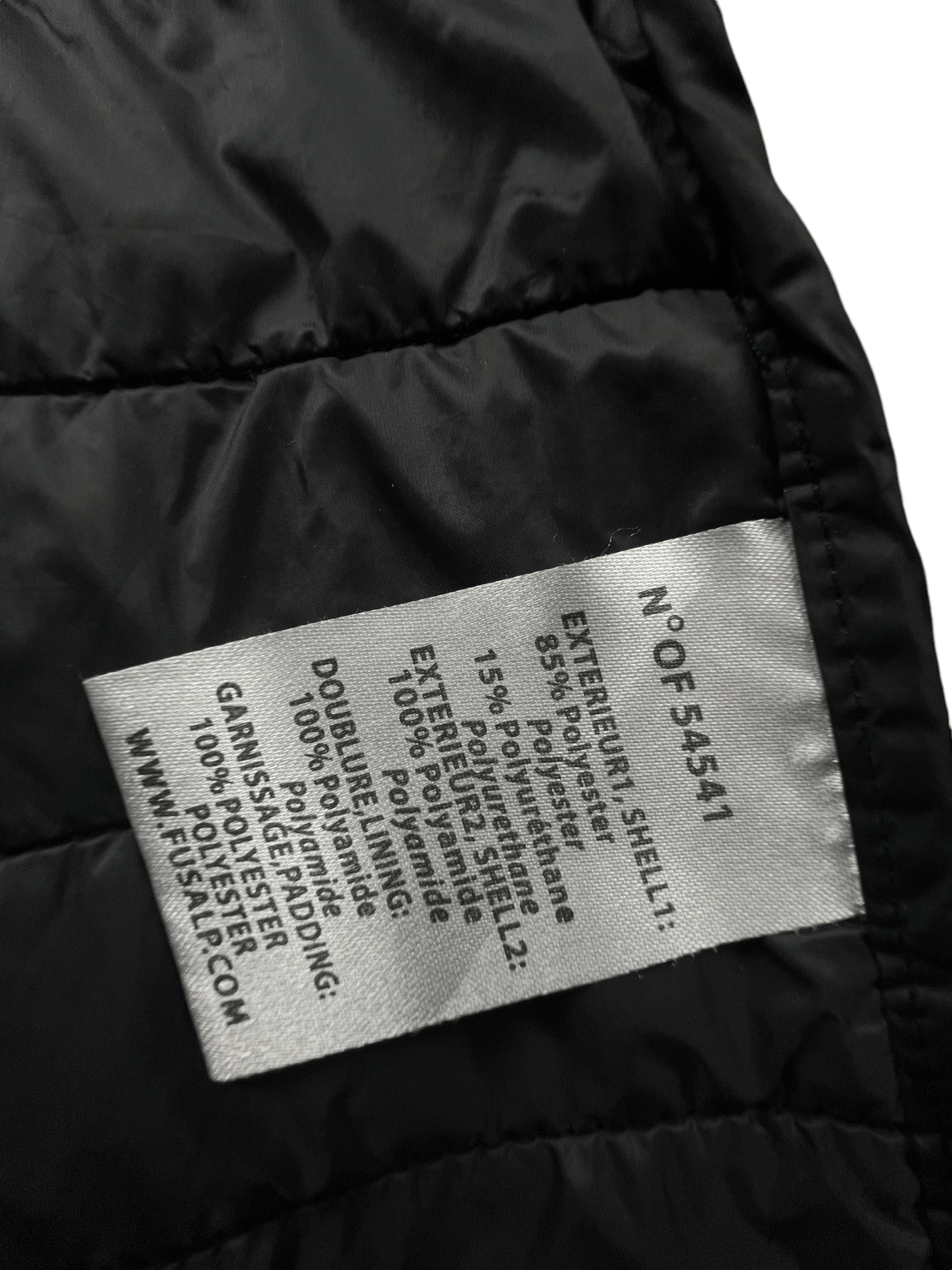 VESTE FUSALP - NB08 SHOP