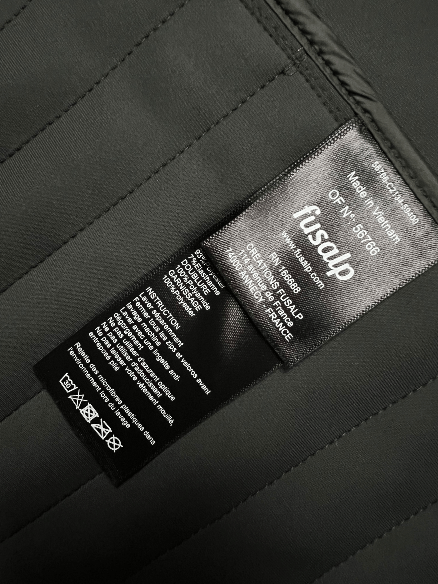 VESTE FUSALP - NB08 SHOP